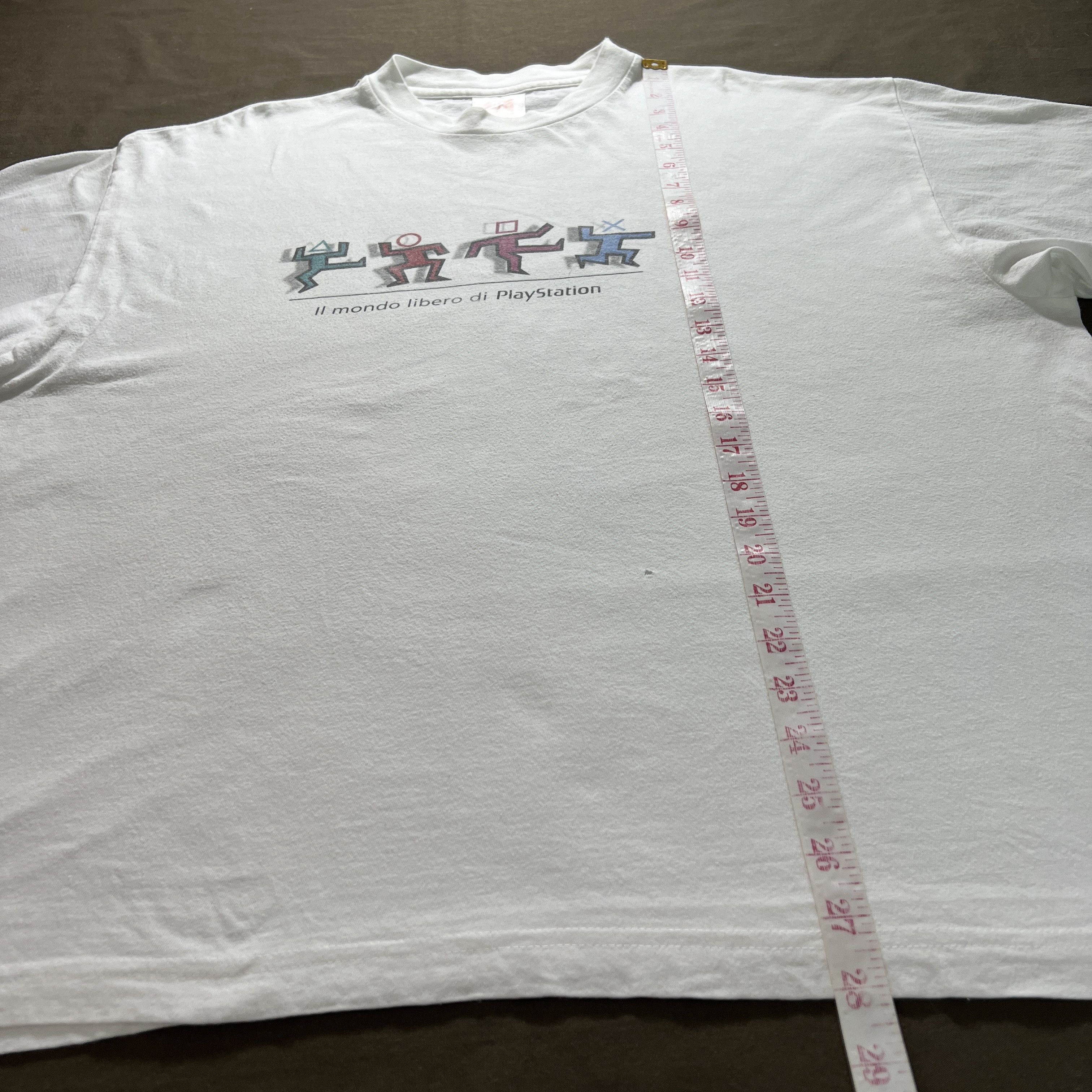 Vintage Rare Vintage Y2K Playstation PS Logo Tee XL Video games Size US XL / EU 56 / 4 - 11 Thumbnail