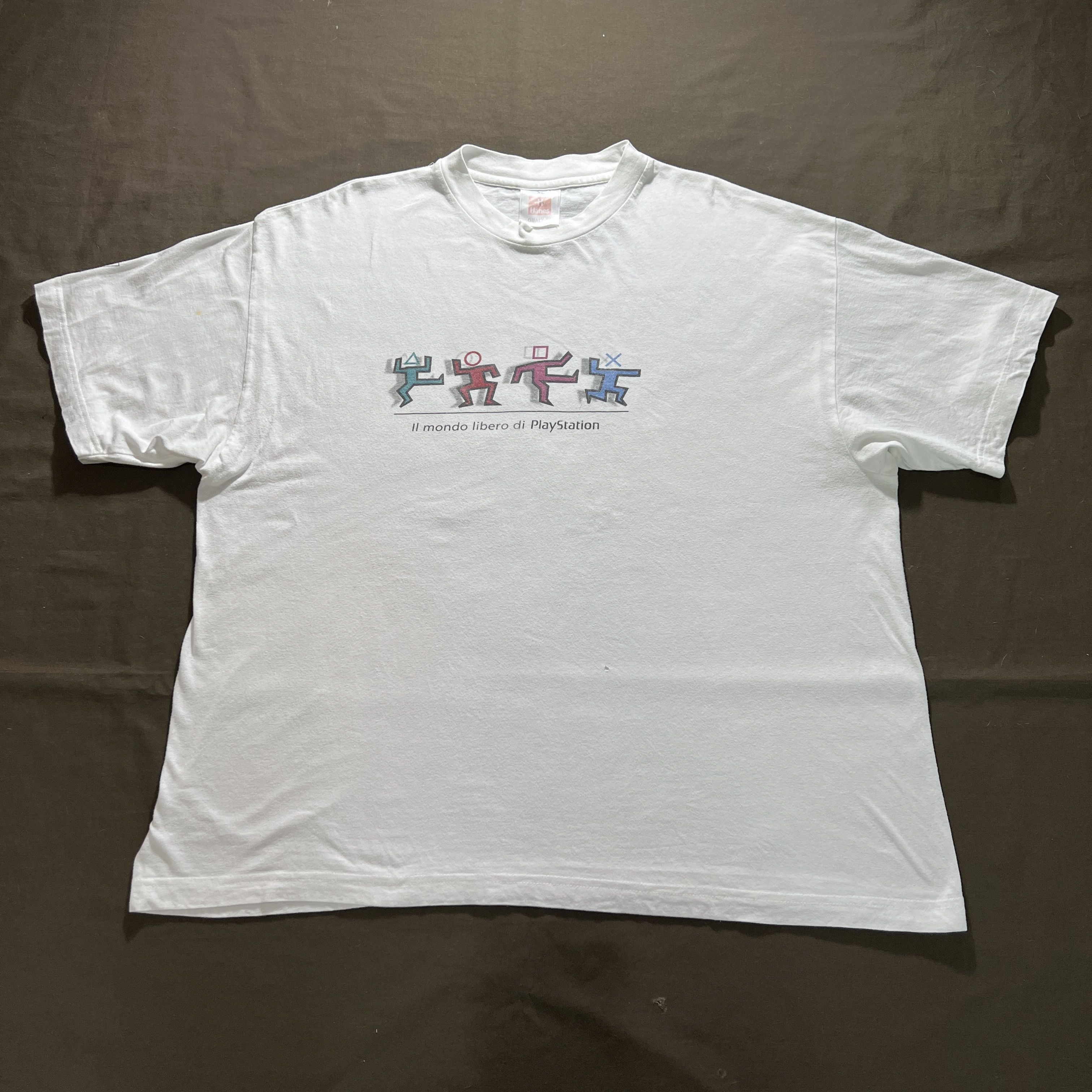 Vintage Rare Vintage Y2K Playstation PS Logo Tee XL Video games Size US XL / EU 56 / 4 - 4 Thumbnail