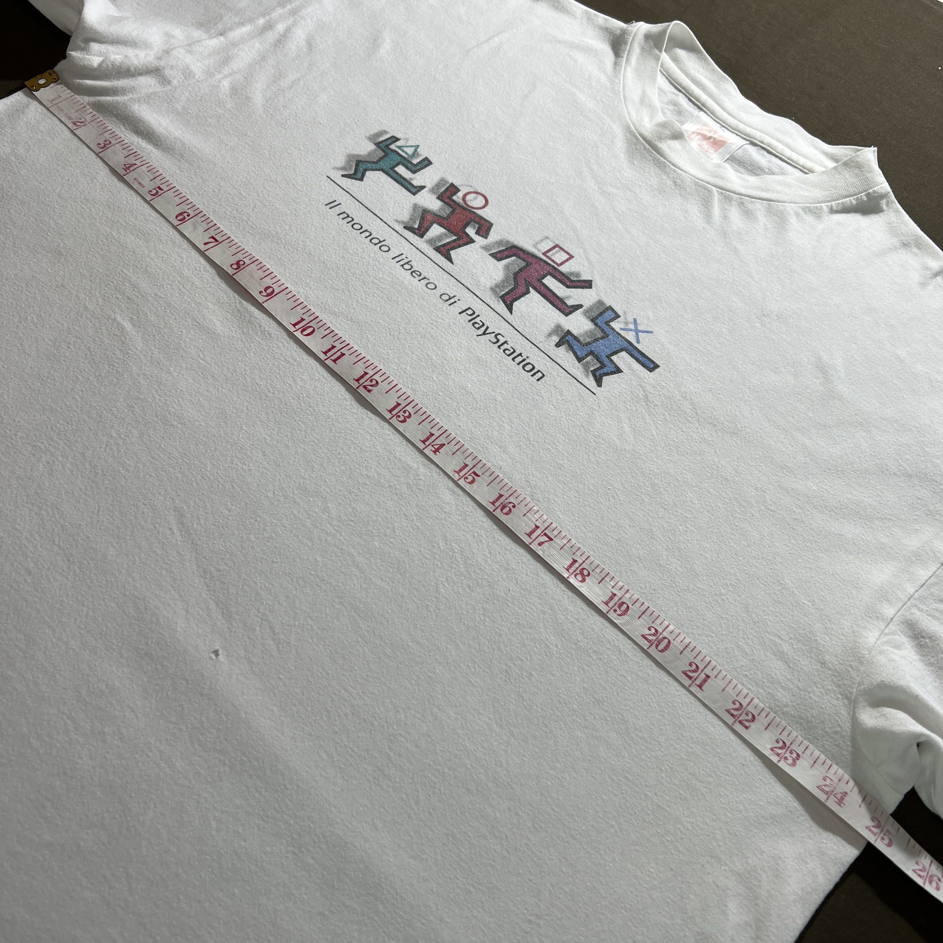 Vintage Rare Vintage Y2K Playstation PS Logo Tee XL Video games Size US XL / EU 56 / 4 - 10 Thumbnail