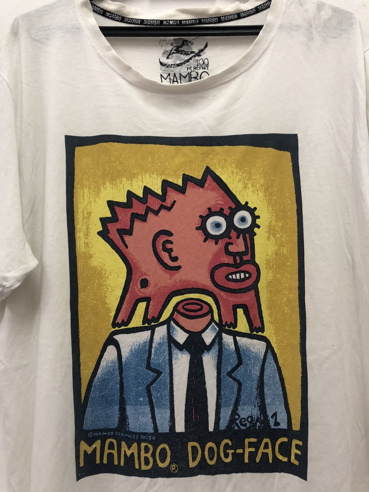 Mambo Rare MAMBO Dog-Face Shirt Size US XL / EU 56 / 4 - 2 Thumbnail