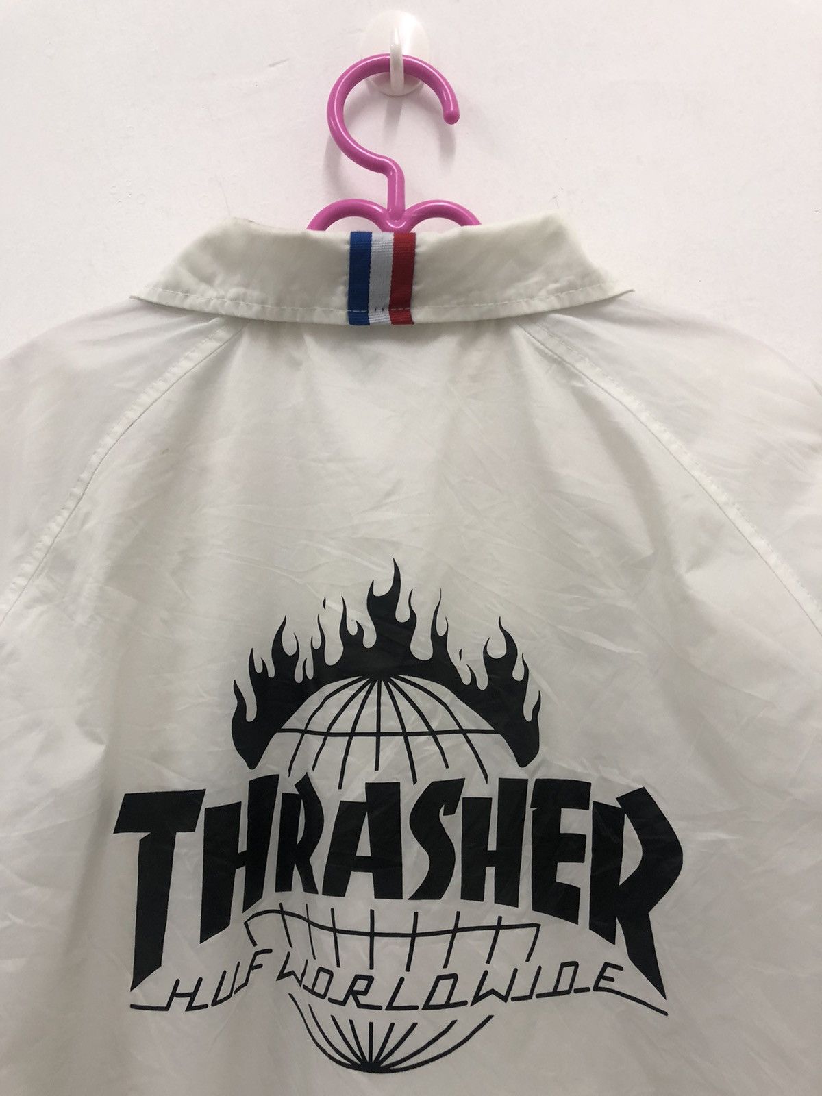 Huf × Thrasher Rare HUF WORLDWIDE x THRASHER Spell Out Big Logo Sweater Size US S / EU 44-46 / 1 - 2 Thumbnail