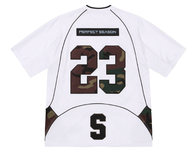 Supreme Supreme Perfect Season Football Jersey White Camo 2XL Size US XXL / EU 58 / 5 - 3 Thumbnail
