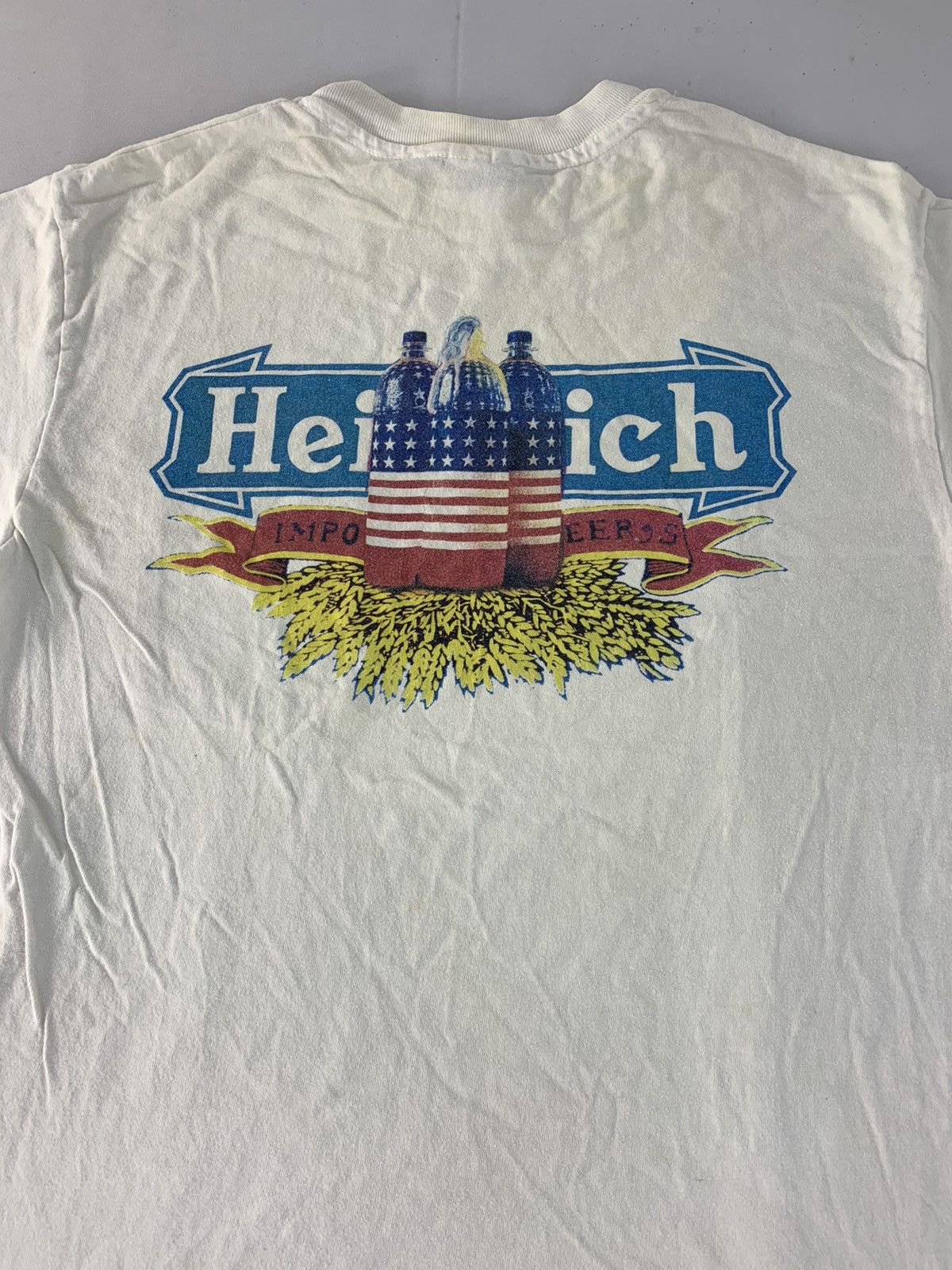 Hanes 90s Hanes Heinrich Buckwheat Malted Light Beer Screen Tee Size US M / EU 48-50 / 2 - 2 Thumbnail