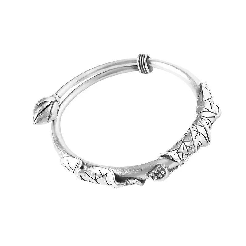 Jewelry Creative Elegant Lotus Bracelet Size ONE SIZE - 1 Thumbnail