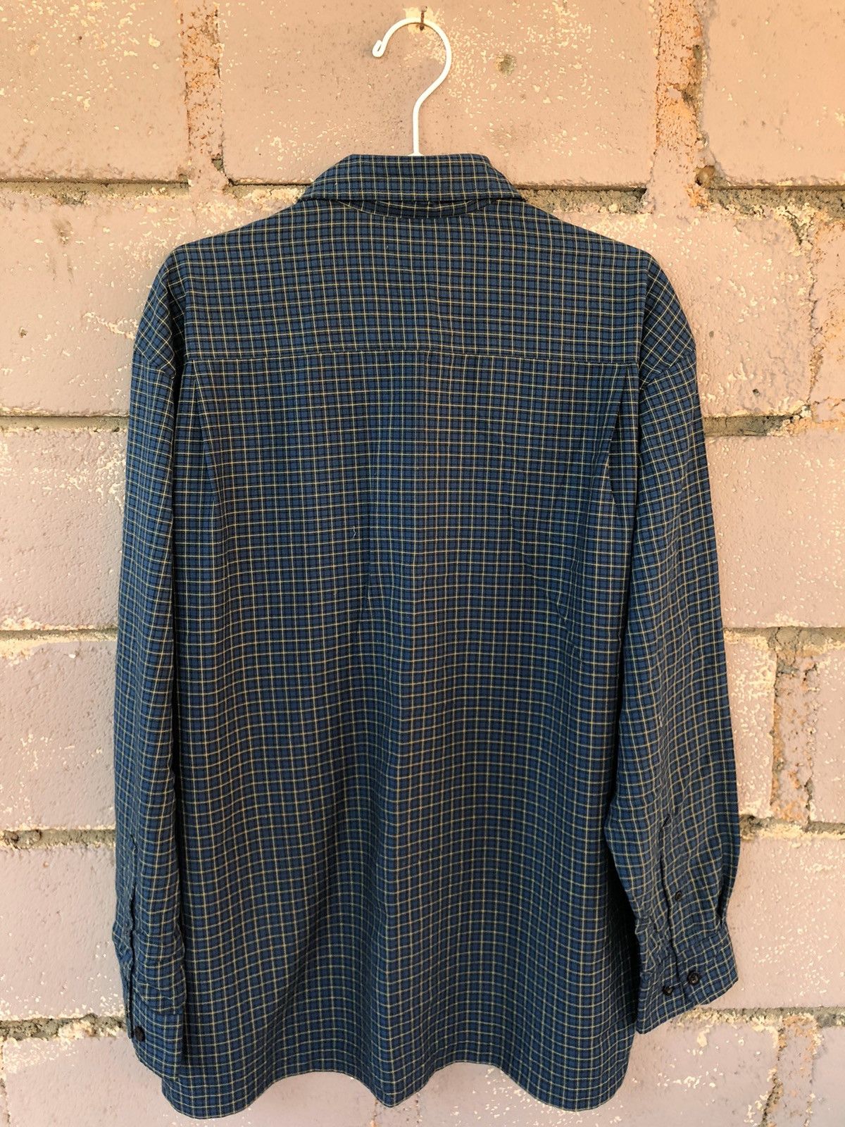 Georges Marciano Rare 90s Vintage GUESS JEANS Pockets Plaid Tartan Shirt Size US M / EU 48-50 / 2 - 3 Thumbnail