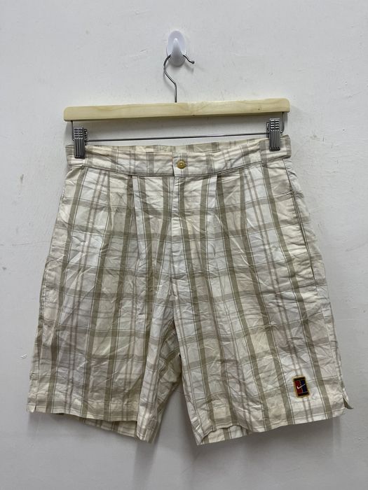 Nike plaid best sale tennis shorts