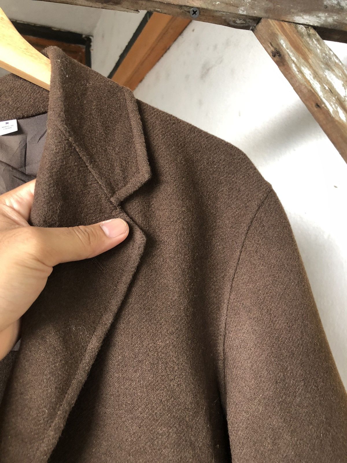 Undercover Rare❗️Uniqlo x Undercover Wool Button Jacket Brown Size US M / EU 48-50 / 2 - 18 Thumbnail