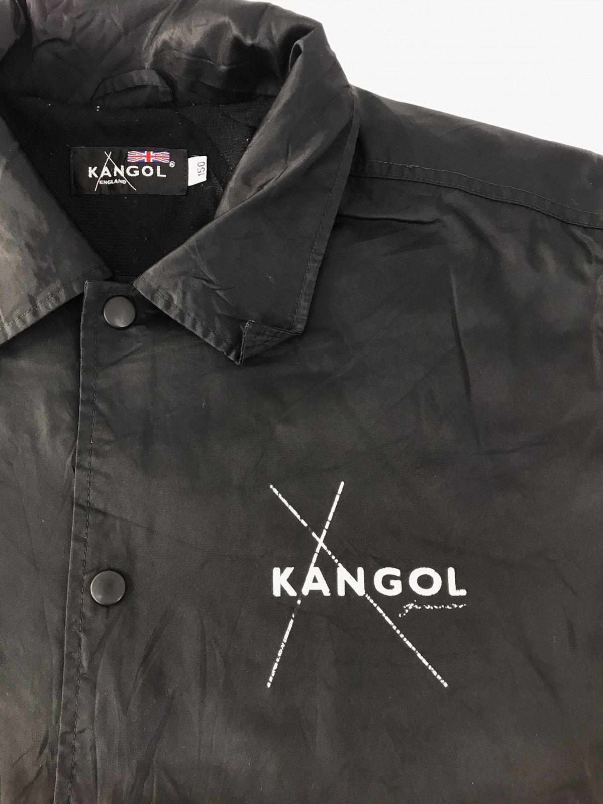 Designer × Kangol Kangol England Quilted Jacket Big Logo Classic Modern Size US L / EU 52-54 / 3 - 3 Thumbnail