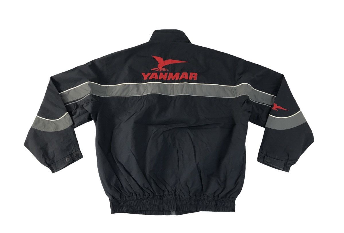 Japanese Brand × Vintage Yanmar Quilted Jacket Zipper Snap Button Size US XL / EU 56 / 4 - 2 Thumbnail