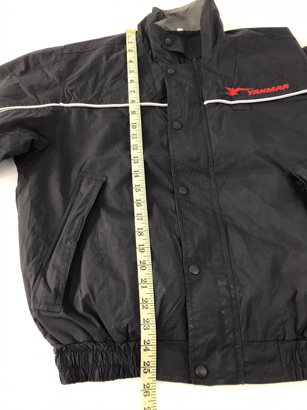 Japanese Brand × Vintage Yanmar Quilted Jacket Zipper Snap Button Size US XL / EU 56 / 4 - 10 Thumbnail