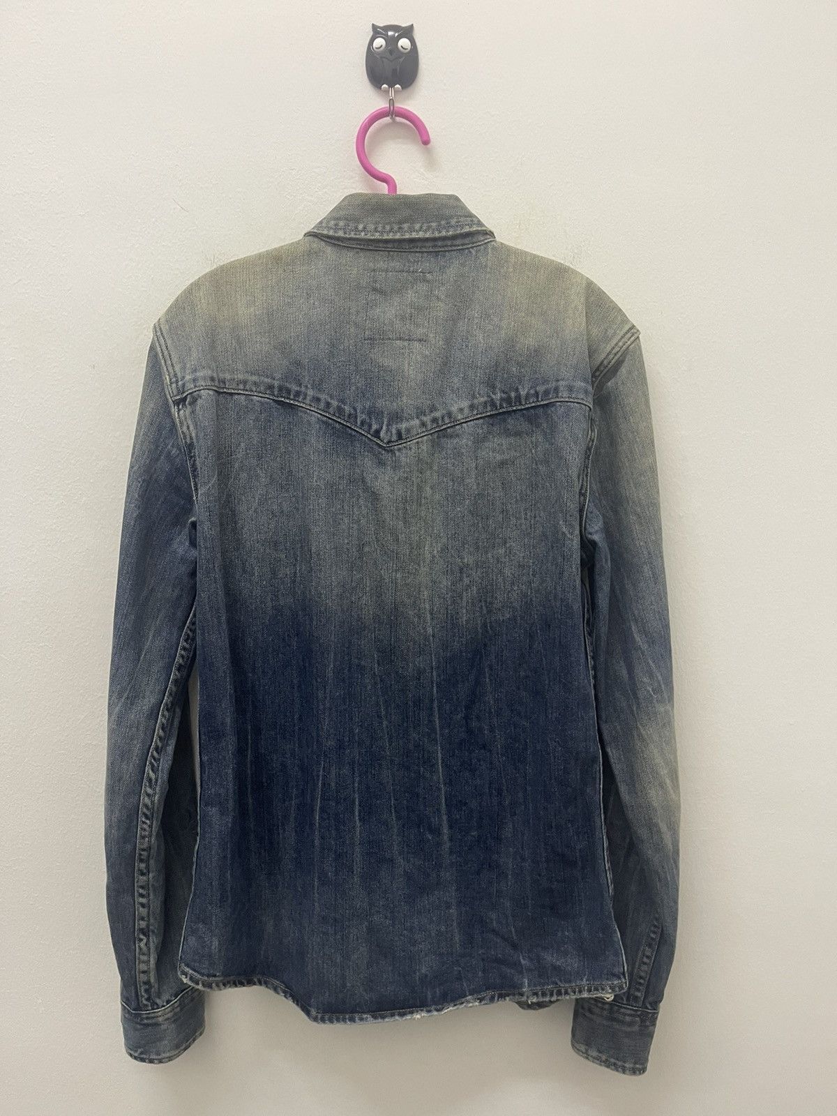 Allsaints Rare ALLSAINTS Spitalfields Denim Jeans Snap Button Size US XS / EU 42 / 0 - 7 Thumbnail