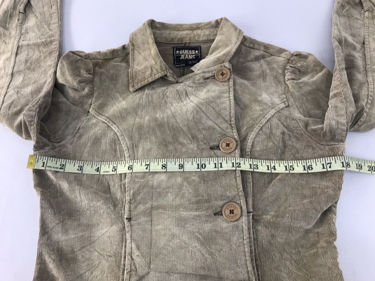 Guess × Vintage Guess USA Corduroy Wool Button Down Side Breast Denim Style Size US S / EU 44-46 / 1 - 11 Thumbnail