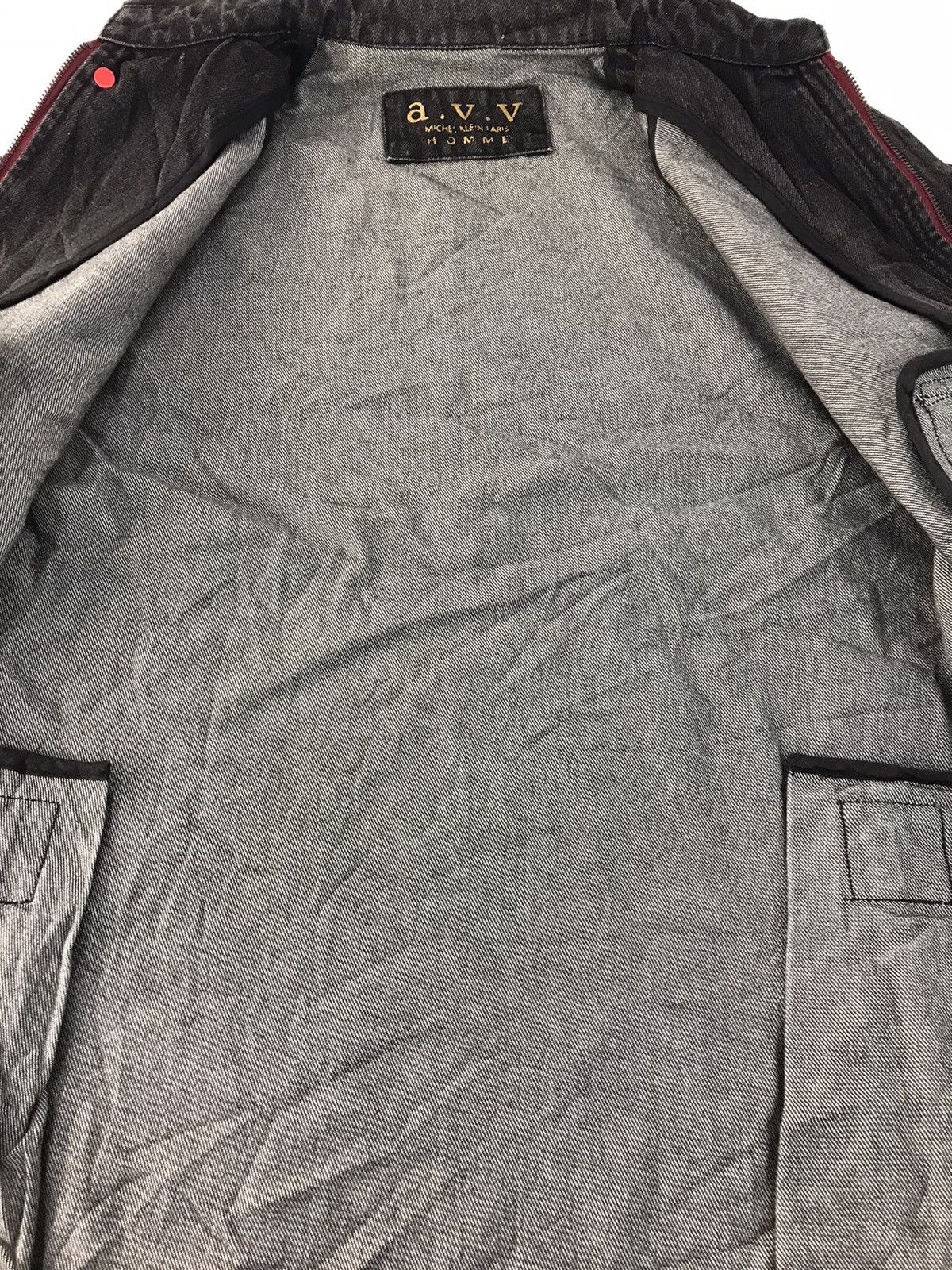 Designer × Michel Klein v.v Michel Klein Paris Homme Black Denim Style Jacket Coat Size US M / EU 48-50 / 2 - 5 Thumbnail