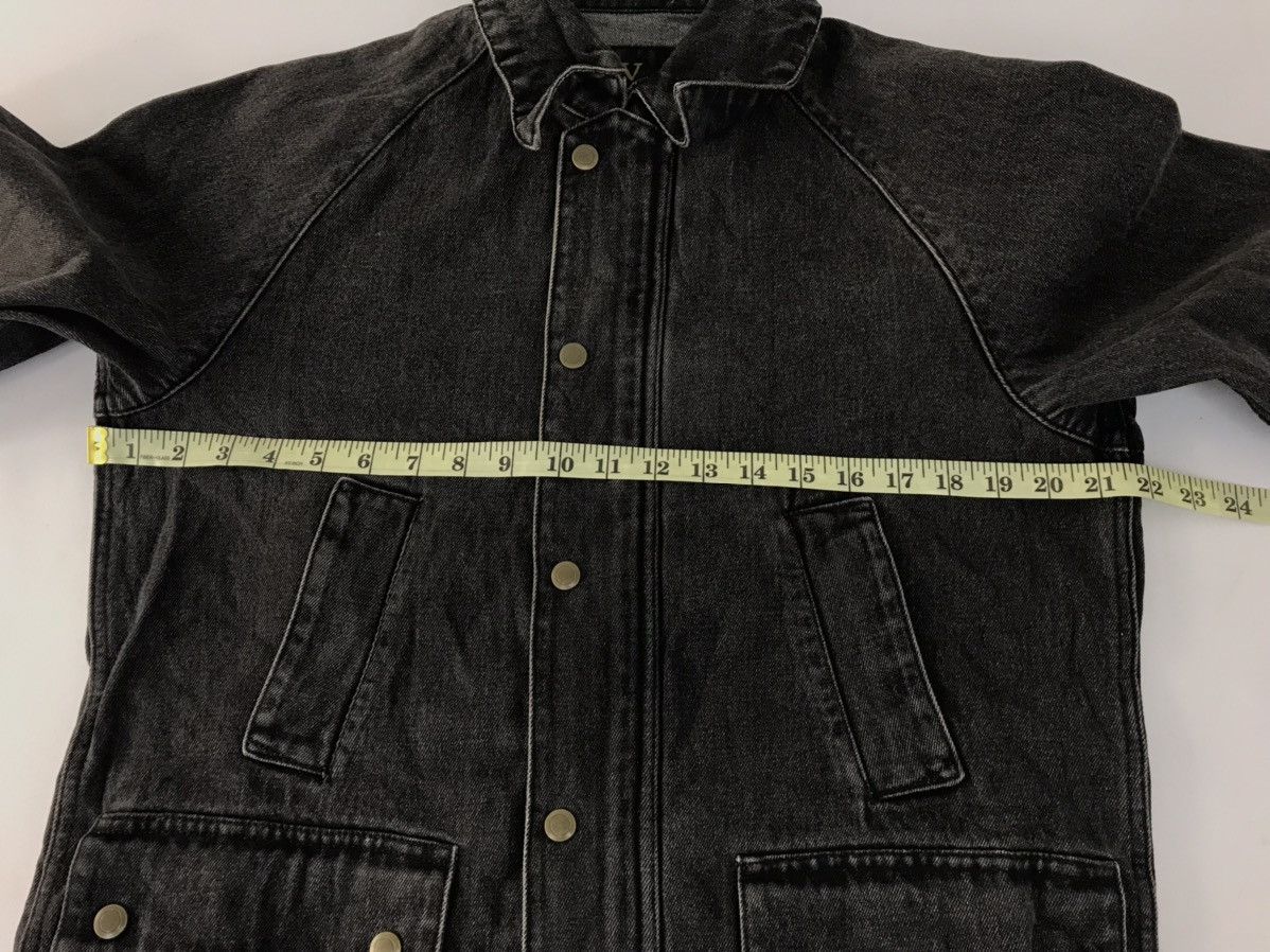 Designer × Michel Klein v.v Michel Klein Paris Homme Black Denim Style Jacket Coat Size US M / EU 48-50 / 2 - 9 Thumbnail
