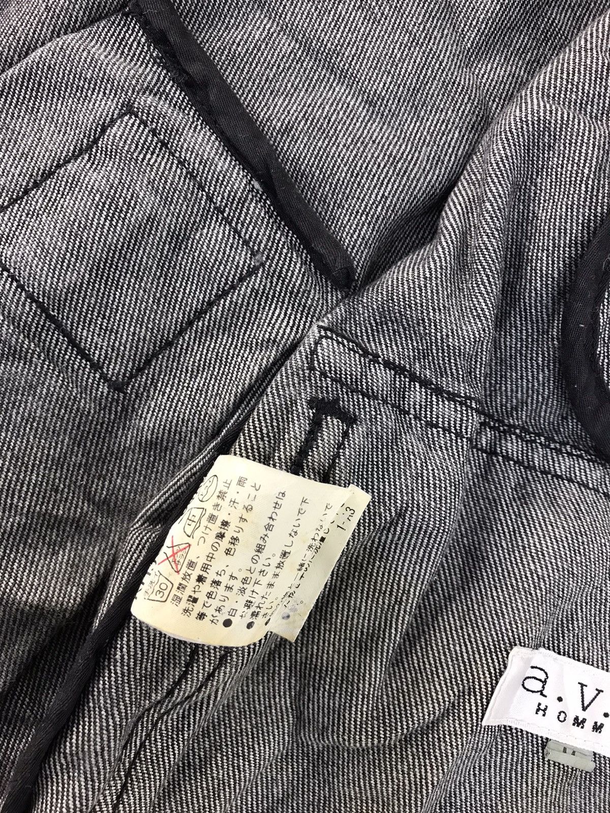 Designer × Michel Klein v.v Michel Klein Paris Homme Black Denim Style Jacket Coat Size US M / EU 48-50 / 2 - 8 Thumbnail