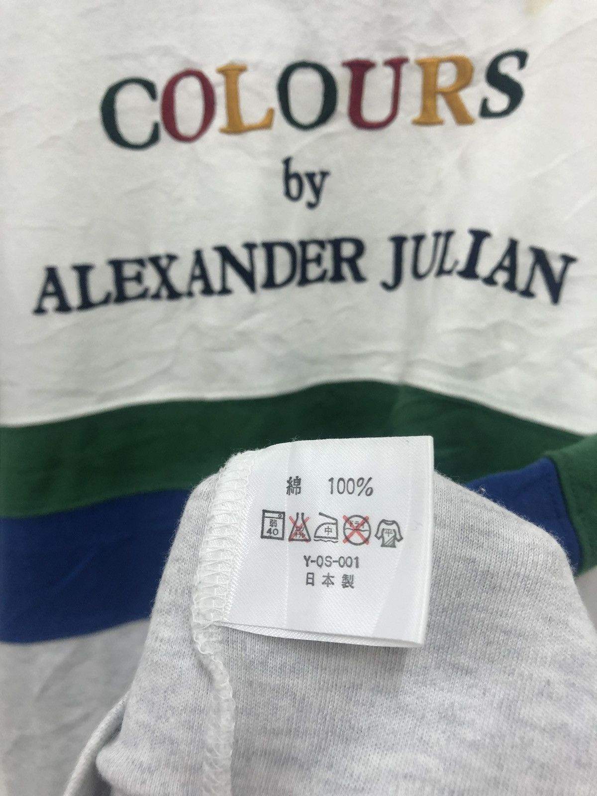 Alexander Julian Rare Vintage ALEXANDER JULIAN Embroidered Spell Out Shirt Size US L / EU 52-54 / 3 - 2 Thumbnail