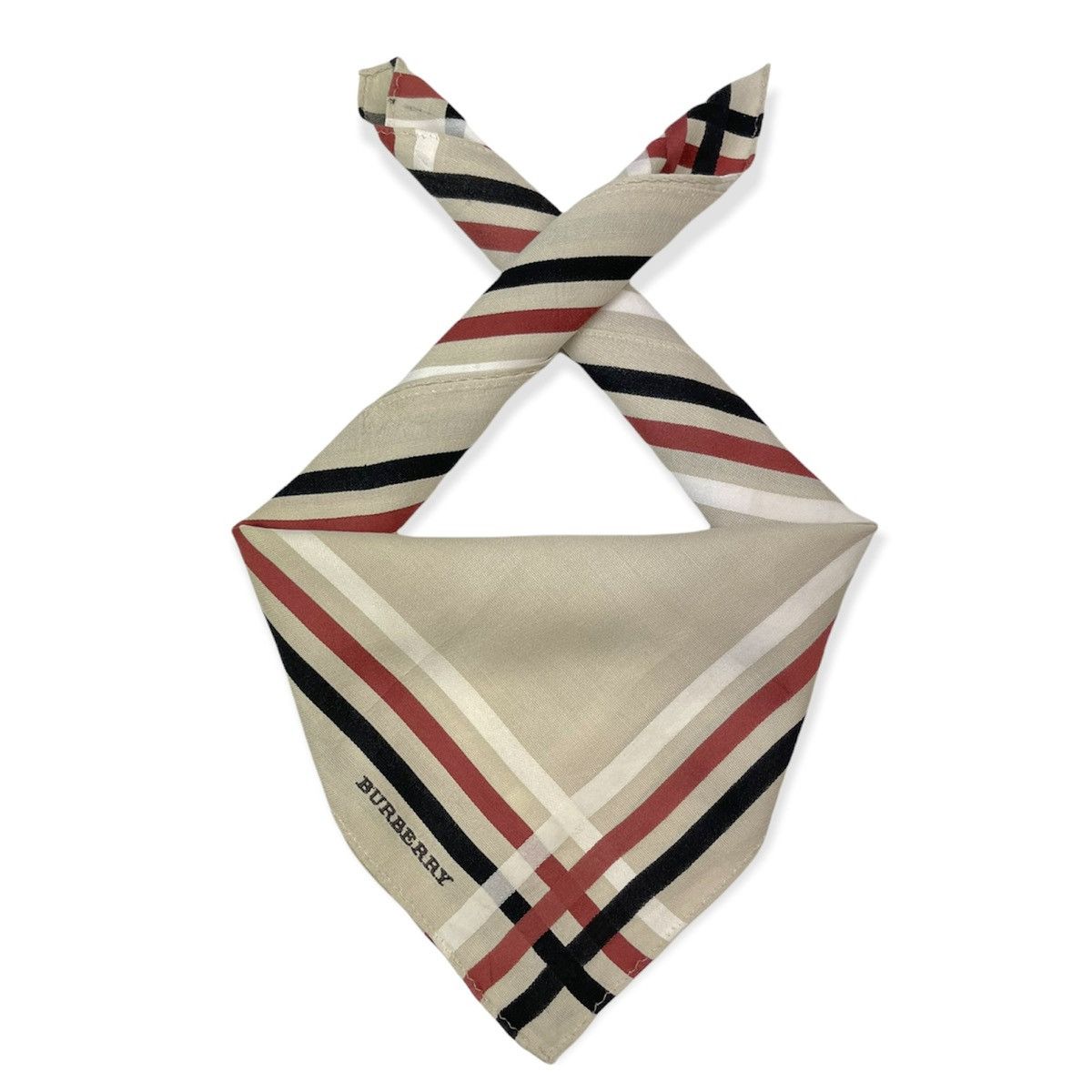 Burberry Burberry Bandana Turban Handkerchief Neckerchief Scarf Size ONE SIZE - 1 Thumbnail