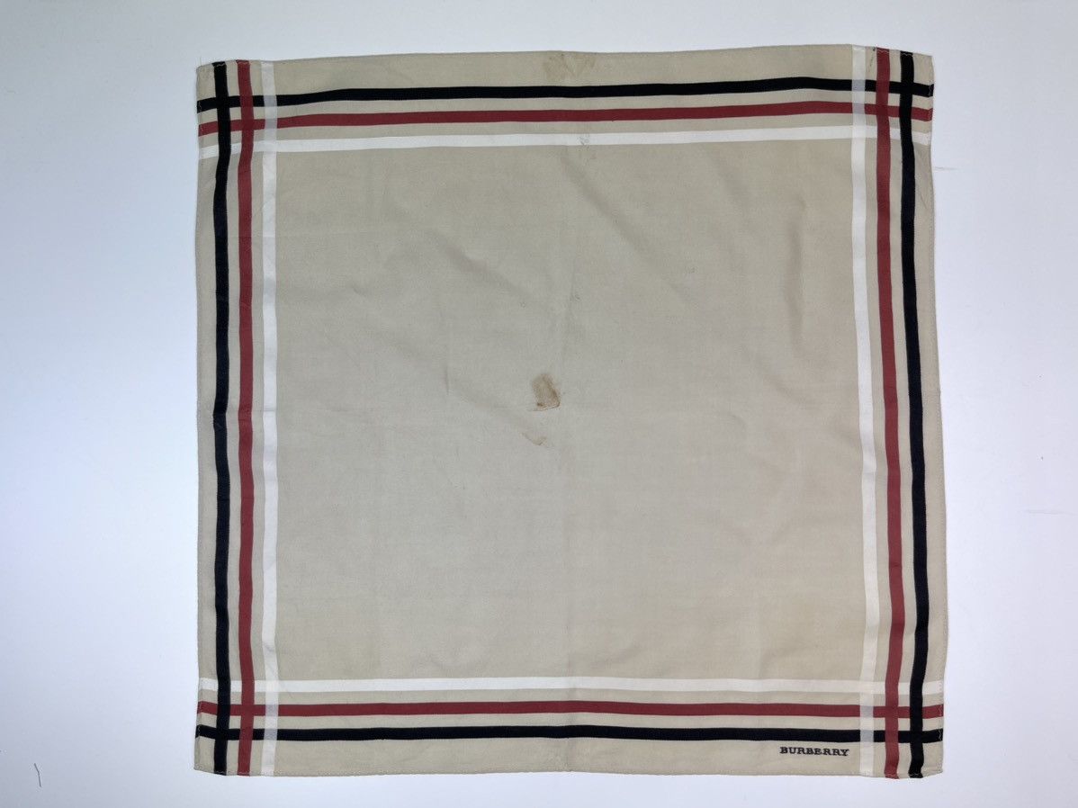 Burberry Burberry Bandana Turban Handkerchief Neckerchief Scarf Size ONE SIZE - 5 Thumbnail