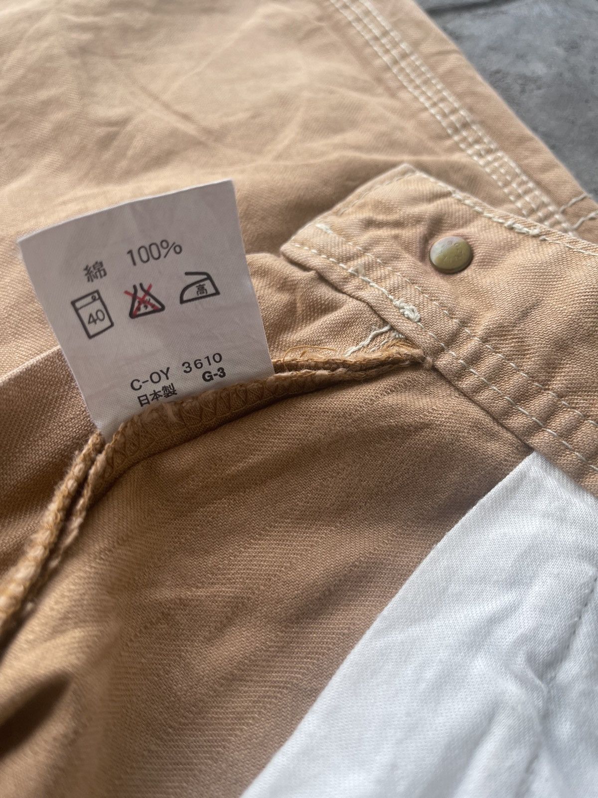 Japanese Brand JAPAN MADE Bison Carpenter Work Pant Size US 29 - 8 Thumbnail
