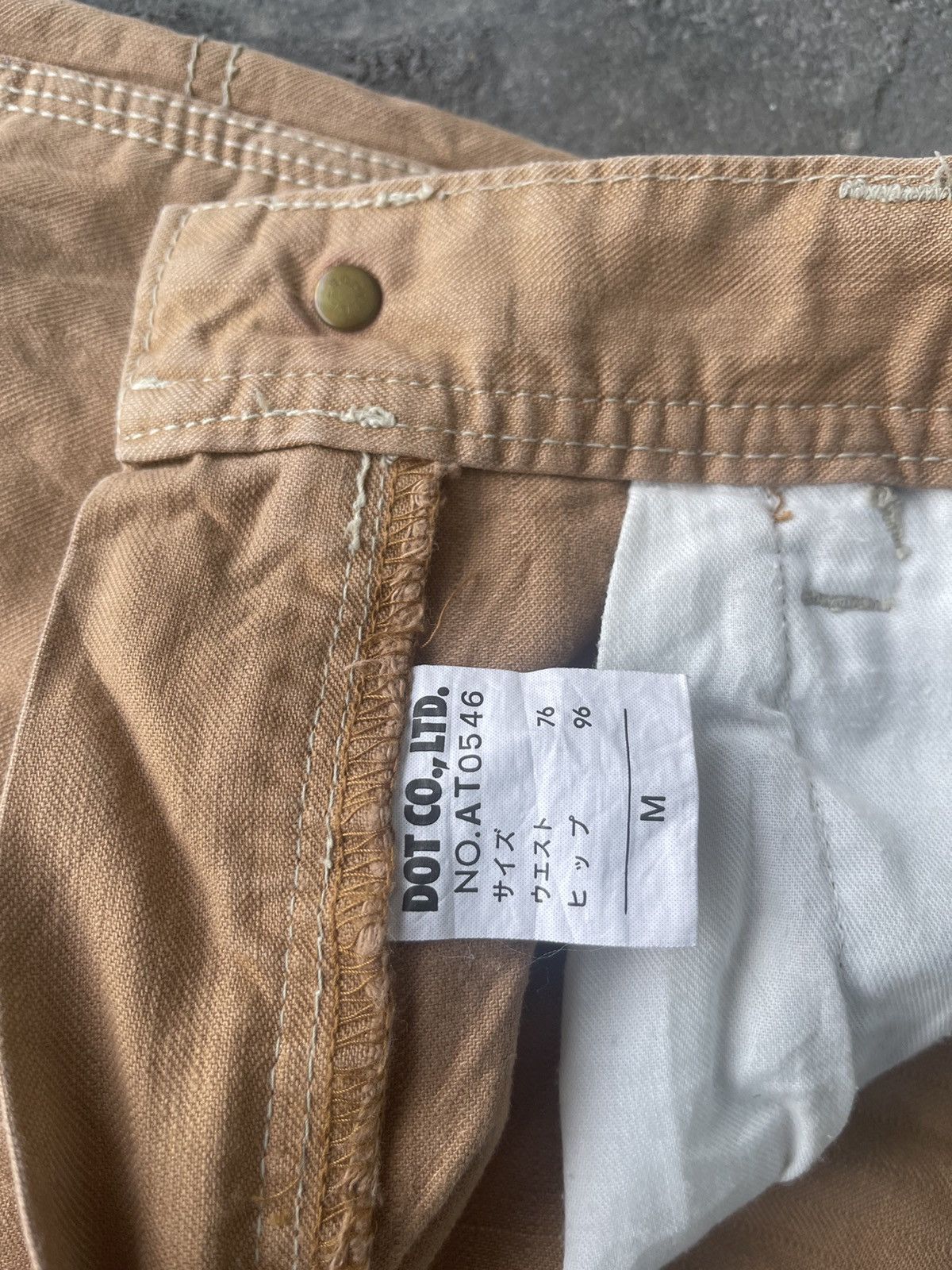Japanese Brand JAPAN MADE Bison Carpenter Work Pant Size US 29 - 7 Thumbnail