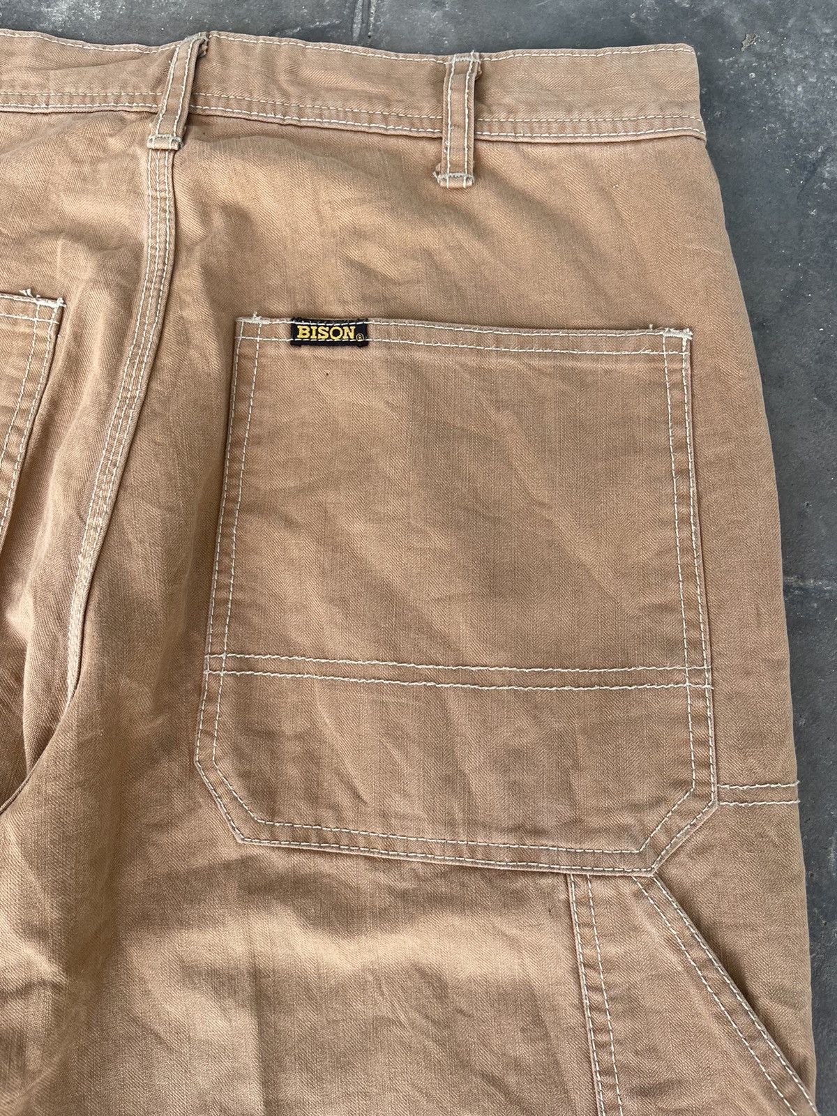 Japanese Brand JAPAN MADE Bison Carpenter Work Pant Size US 29 - 3 Thumbnail