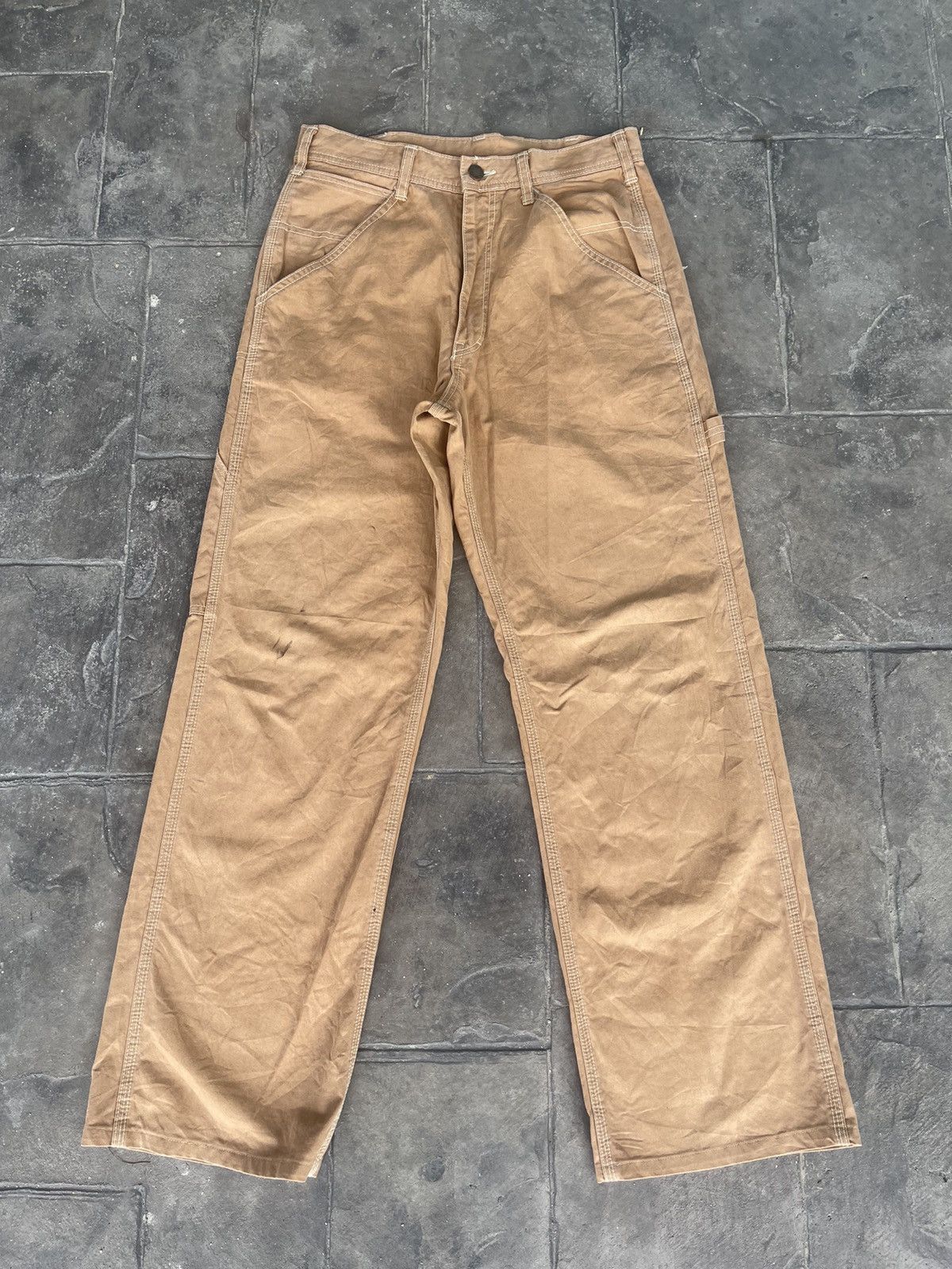 Japanese Brand JAPAN MADE Bison Carpenter Work Pant Size US 29 - 4 Thumbnail