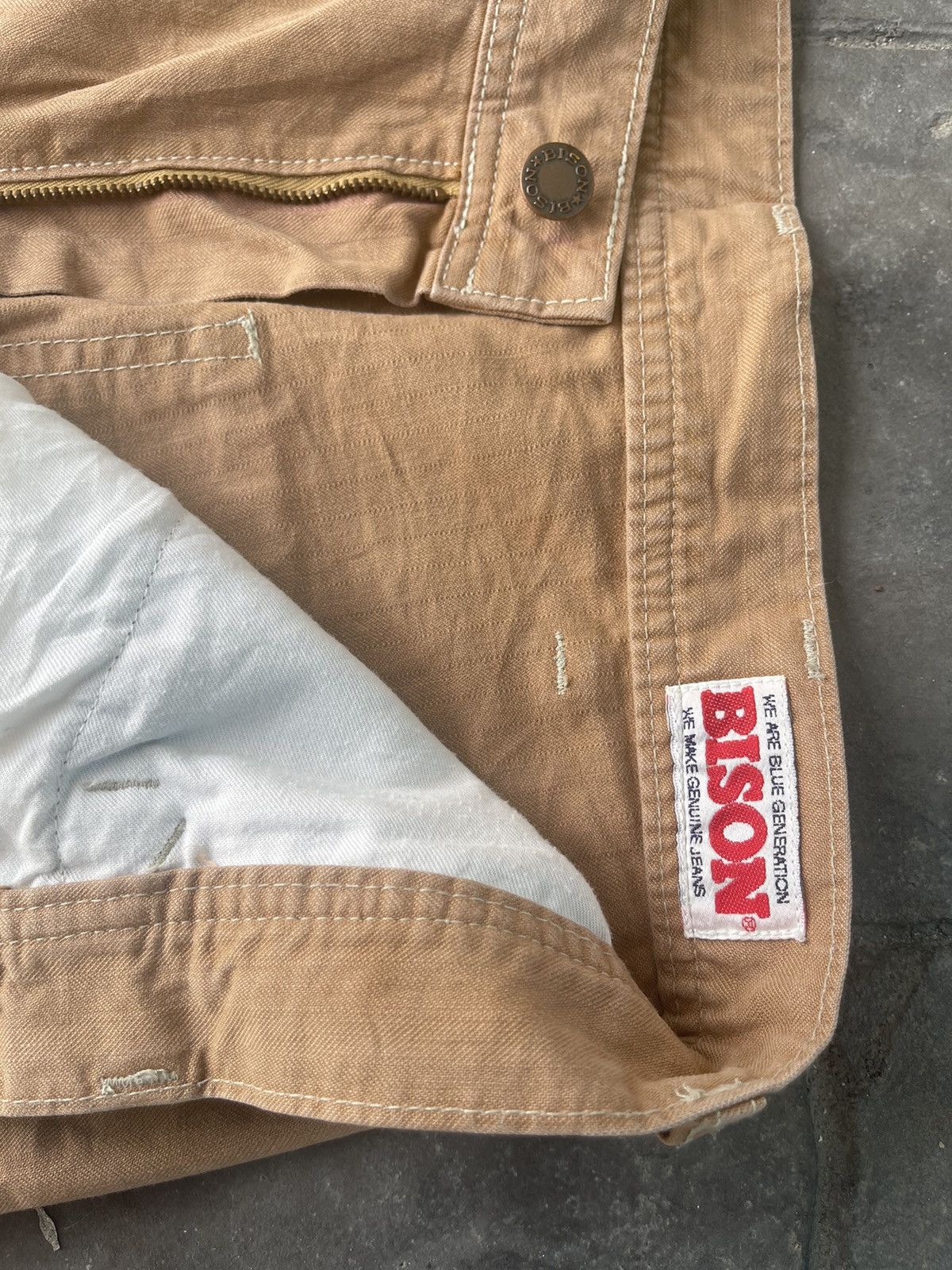 Japanese Brand JAPAN MADE Bison Carpenter Work Pant Size US 29 - 6 Thumbnail