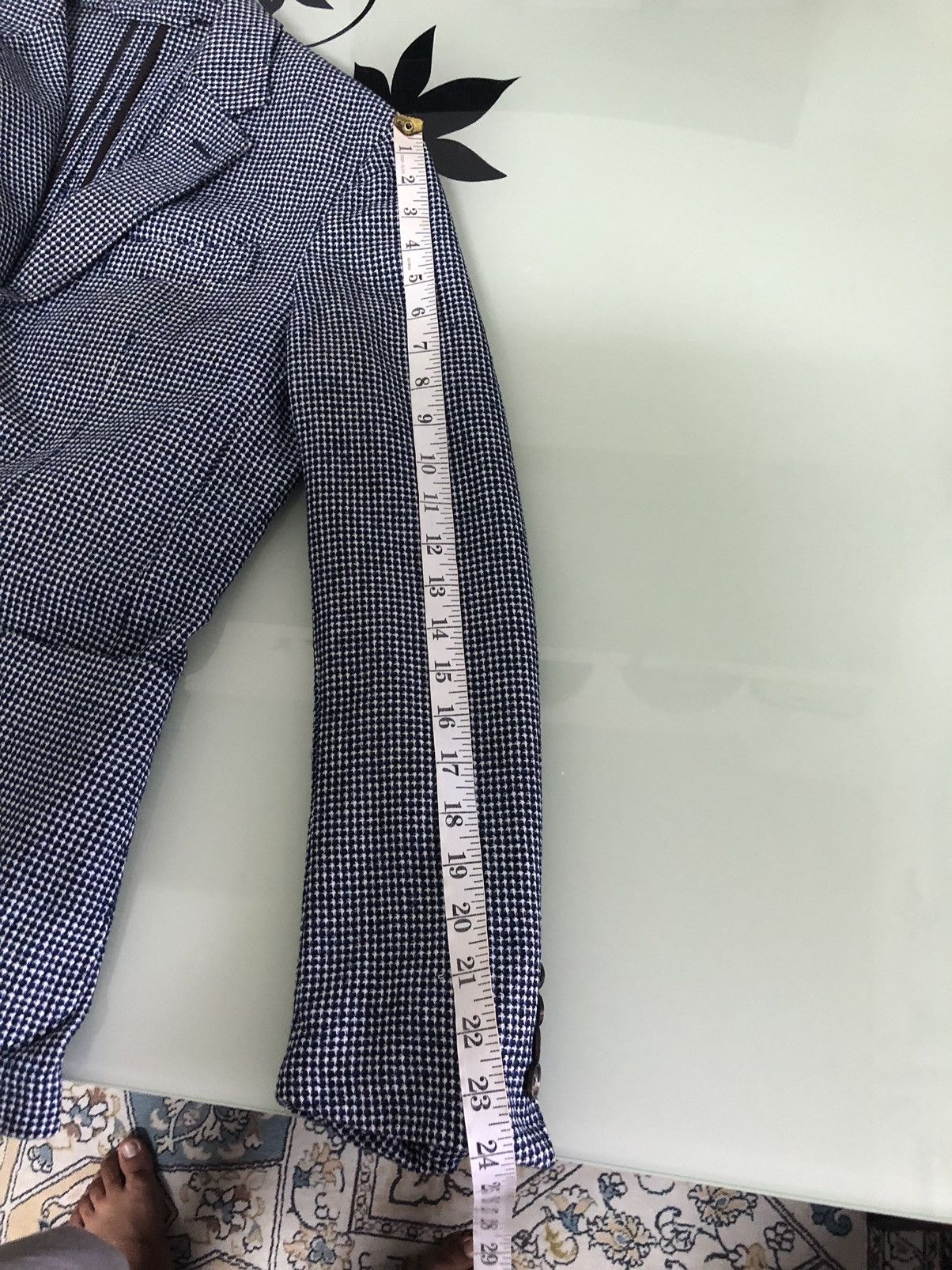 Ermenegildo Zegna Vintage Ermenegildo Zegna Tweed Single Breasted Blazer Size US M / EU 48-50 / 2 - 25 Thumbnail
