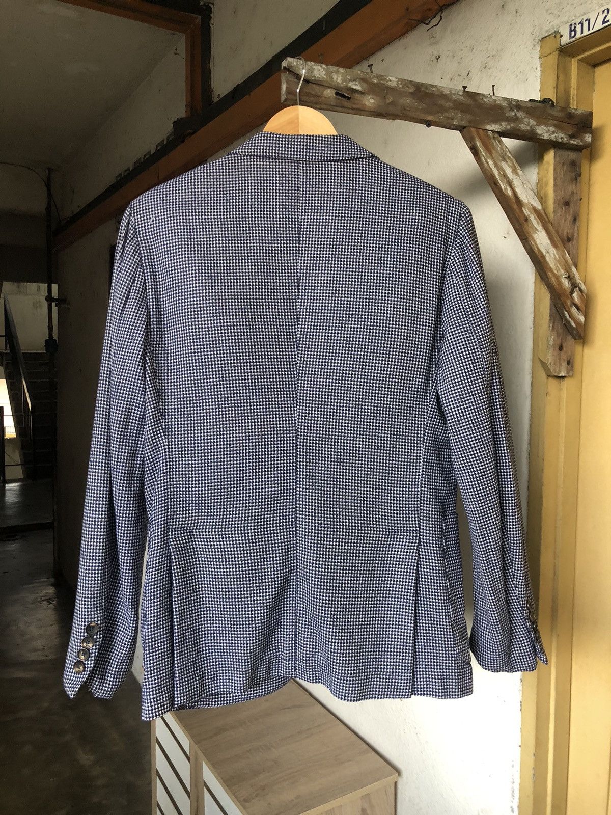 Ermenegildo Zegna Vintage Ermenegildo Zegna Tweed Single Breasted Blazer Size US M / EU 48-50 / 2 - 16 Thumbnail
