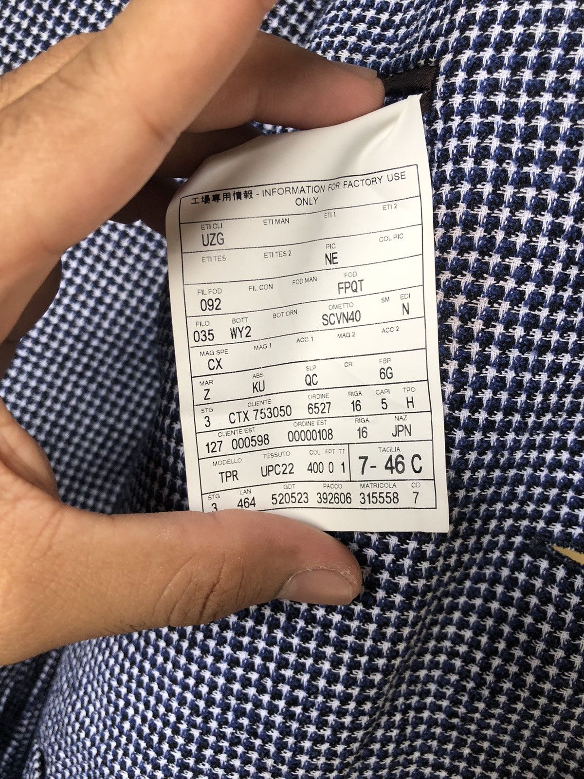 Ermenegildo Zegna Vintage Ermenegildo Zegna Tweed Single Breasted Blazer Size US M / EU 48-50 / 2 - 19 Thumbnail