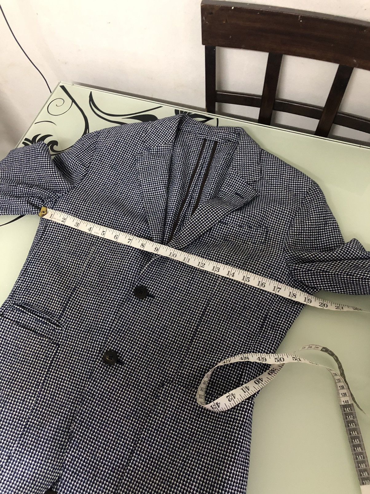 Ermenegildo Zegna Vintage Ermenegildo Zegna Tweed Single Breasted Blazer Size US M / EU 48-50 / 2 - 22 Thumbnail