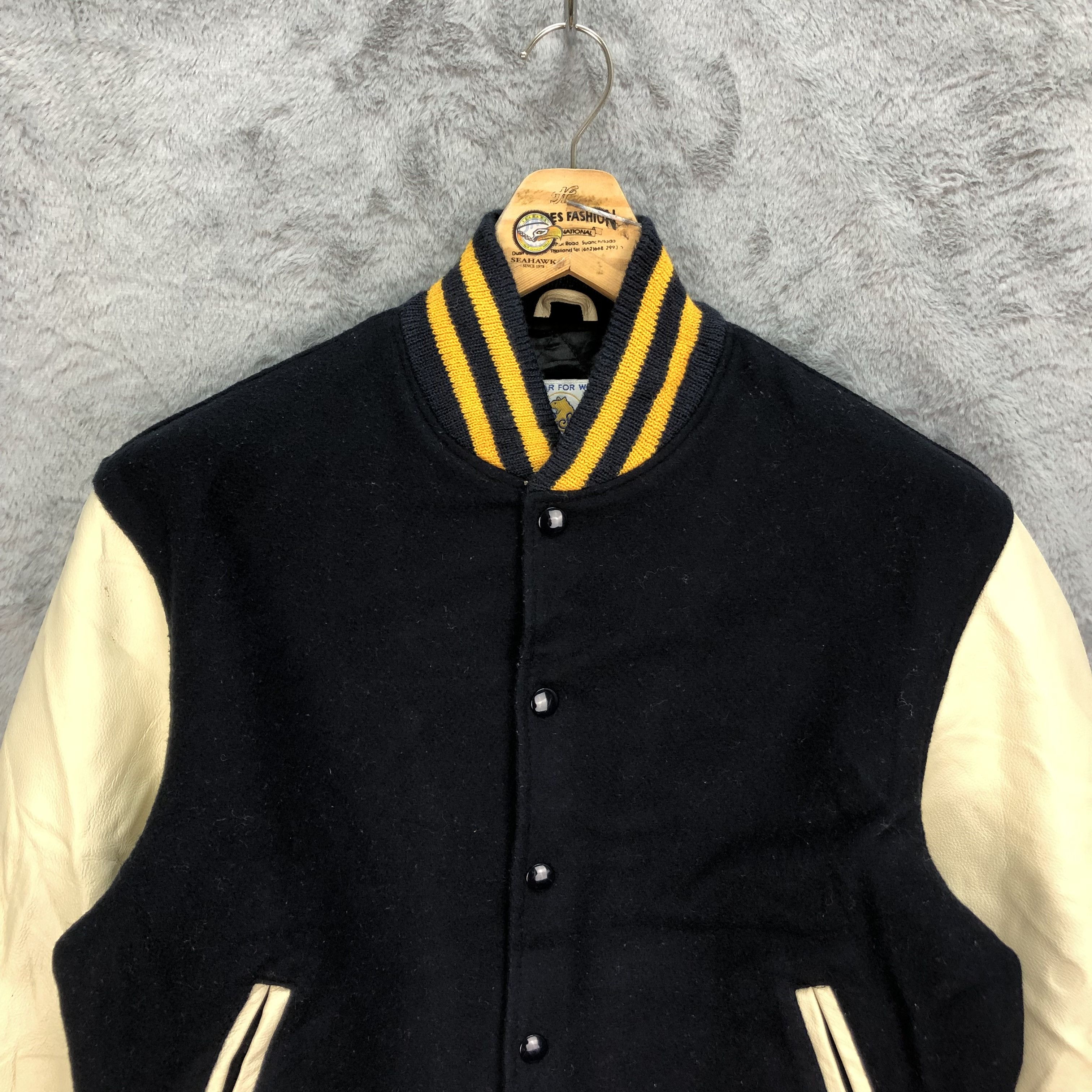 Other Vintage GB Sport Made in USA Wool Leather Varsity #4891-31 Size US S / EU 44-46 / 1 - 2 Thumbnail