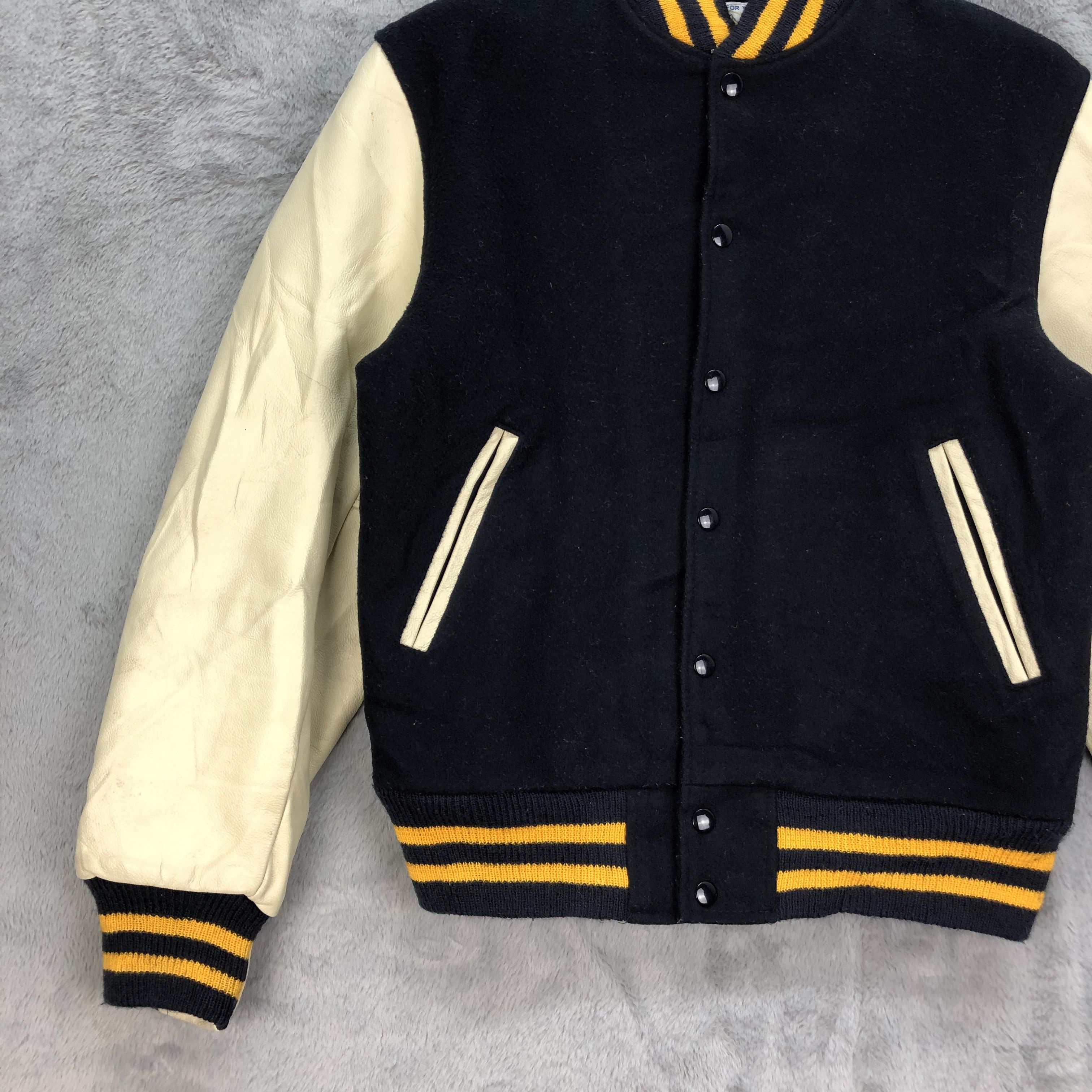 Other Vintage GB Sport Made in USA Wool Leather Varsity #4891-31 Size US S / EU 44-46 / 1 - 4 Thumbnail