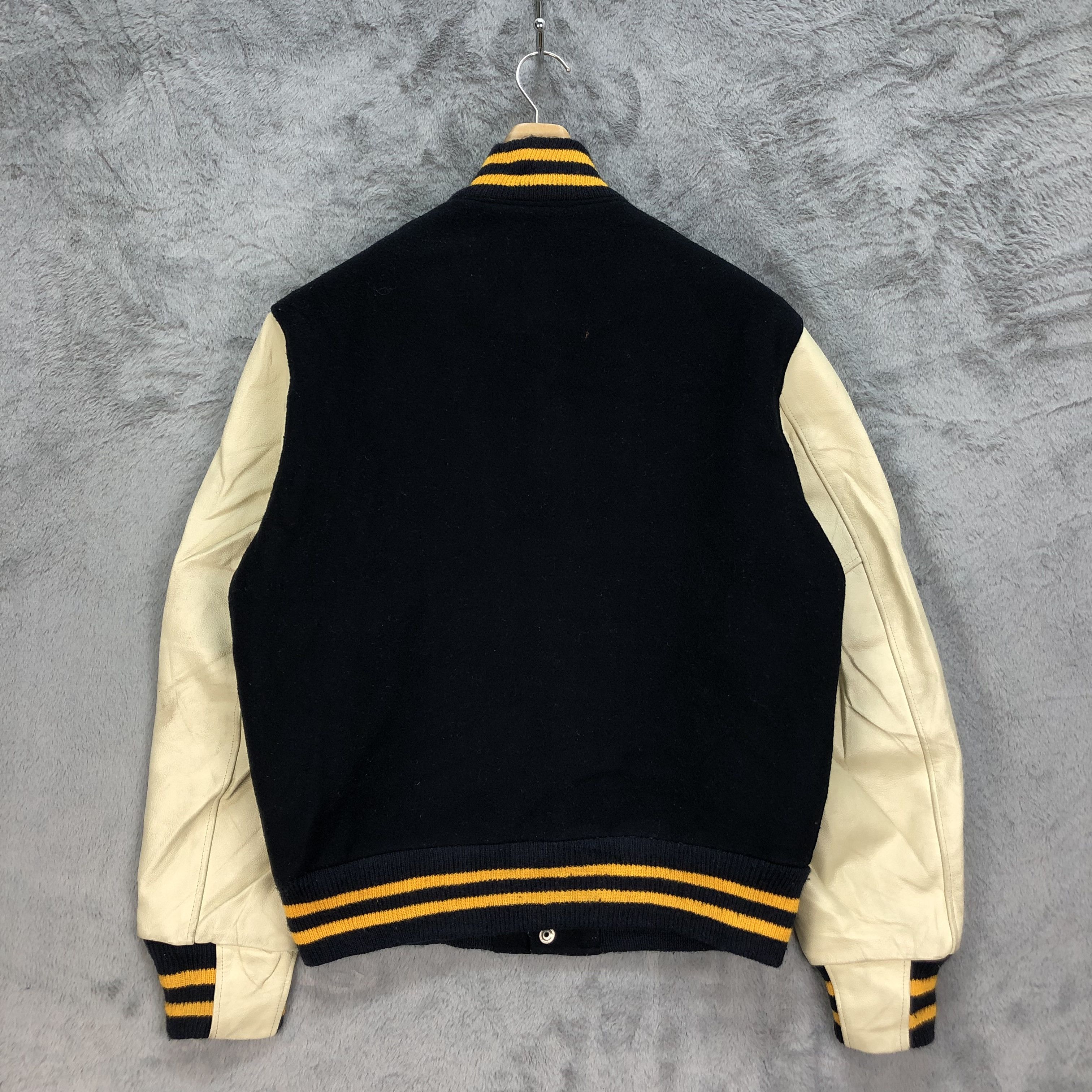 Other Vintage GB Sport Made in USA Wool Leather Varsity #4891-31 Size US S / EU 44-46 / 1 - 14 Thumbnail