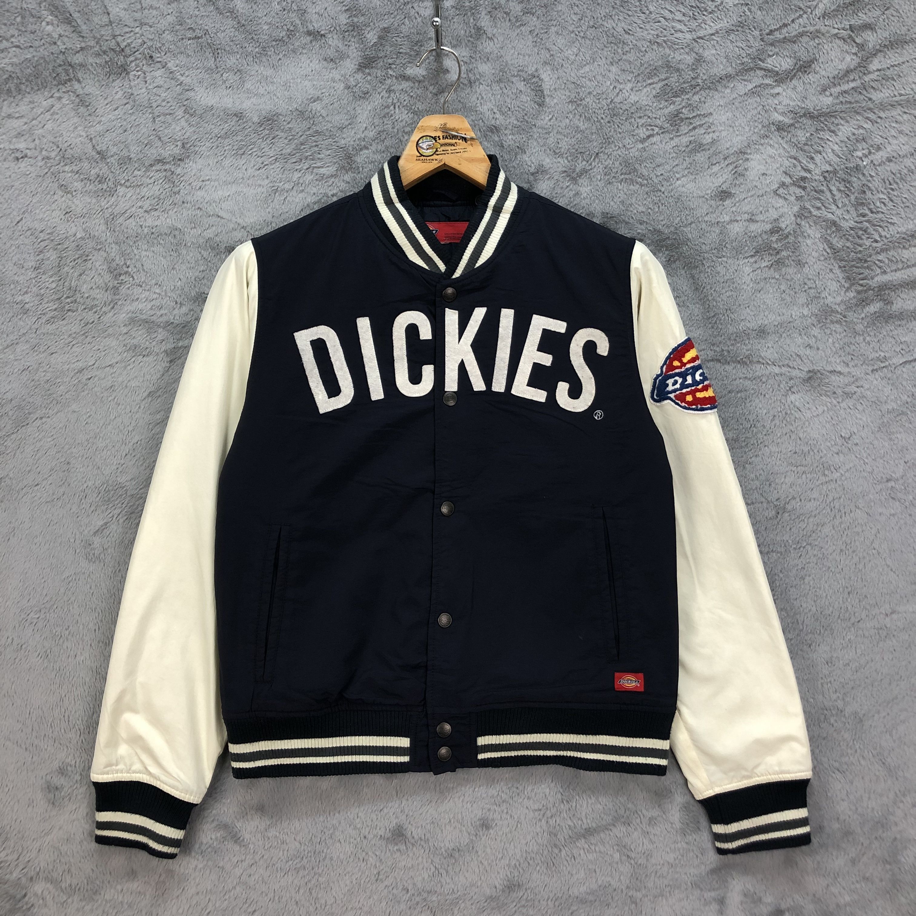 Dickies Dickies Big Spell Out Logo Varsity Jacket #4908-27 Size US S / EU 44-46 / 1 - 1 Thumbnail