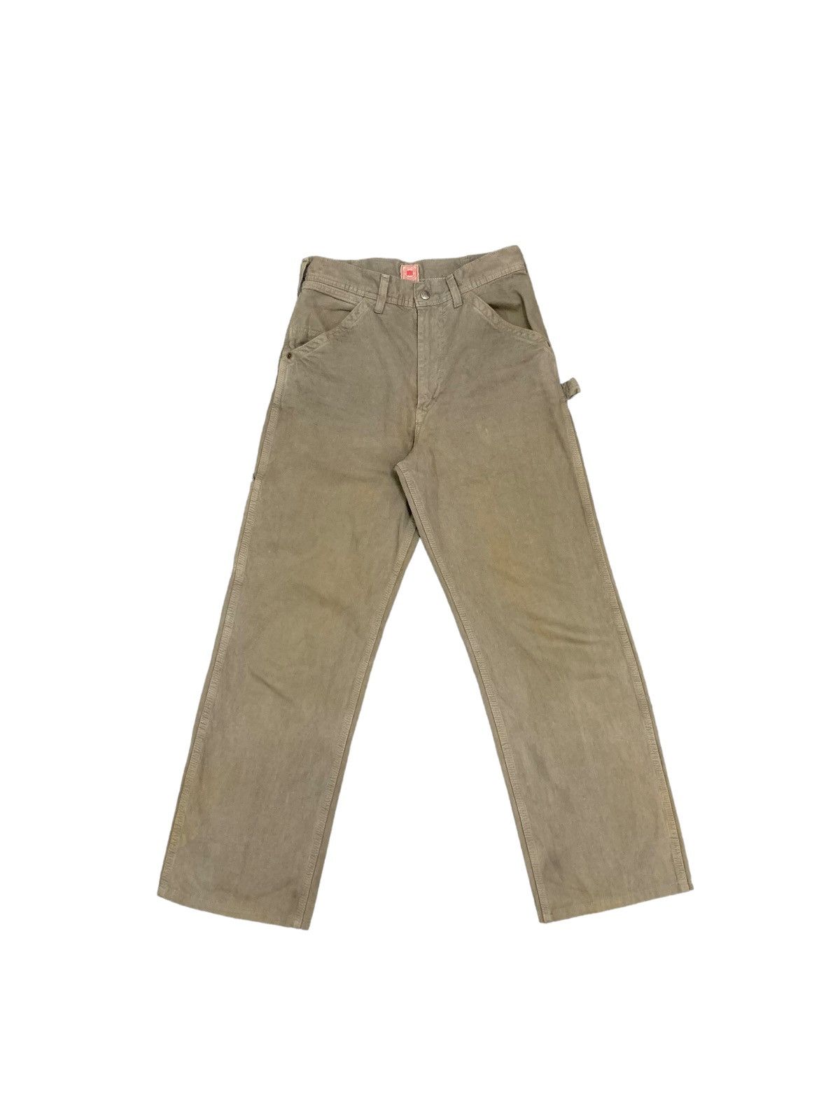image of One O One Edwin Multipocket Carpenter Workwear Pants in Brown, Men's (Size 29)
