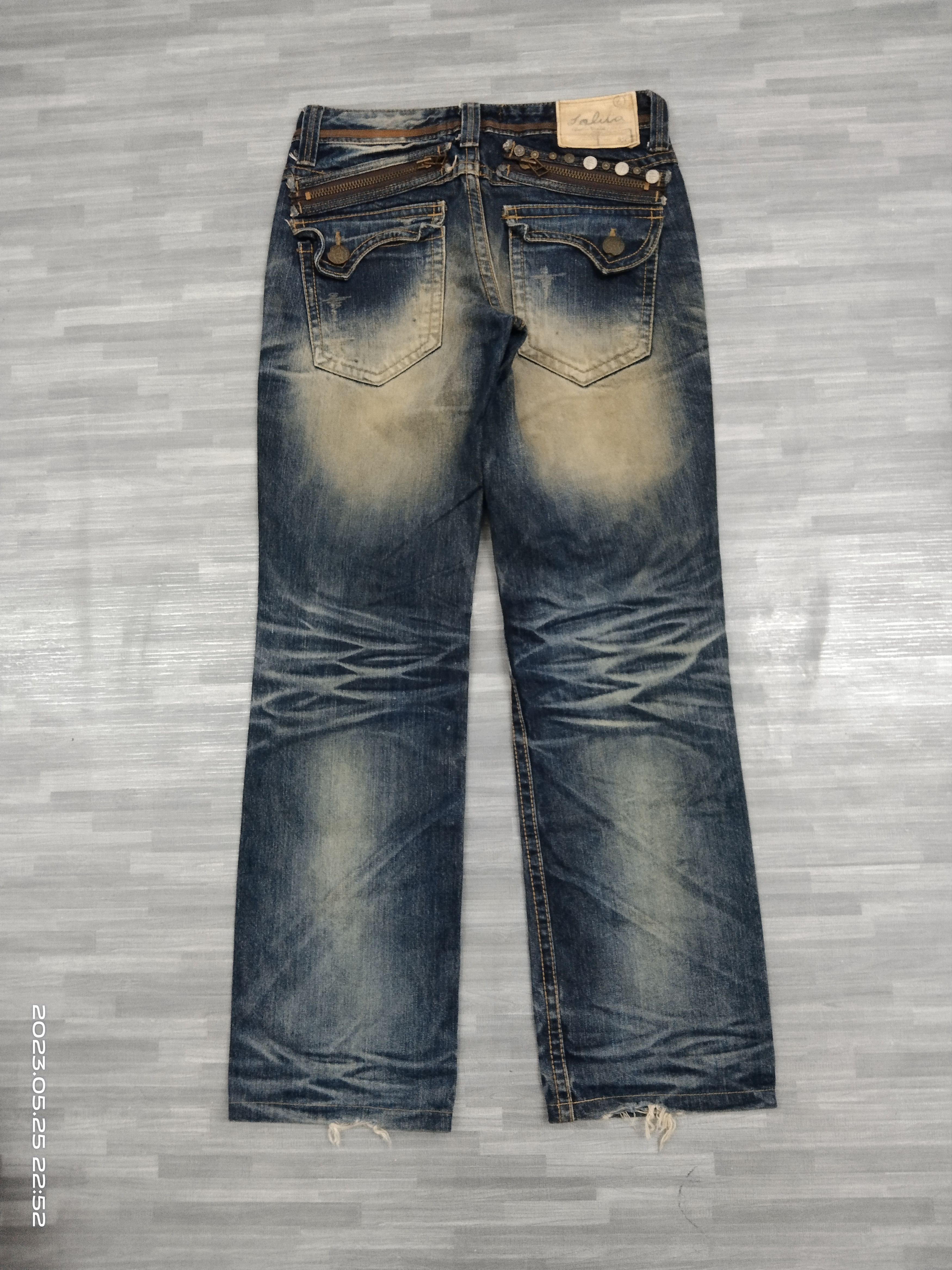 If Six Was Nine × Rusty SiCK RUSTY LOLITA DENIM PANTS Size US 30 / EU 46 - 3 Thumbnail