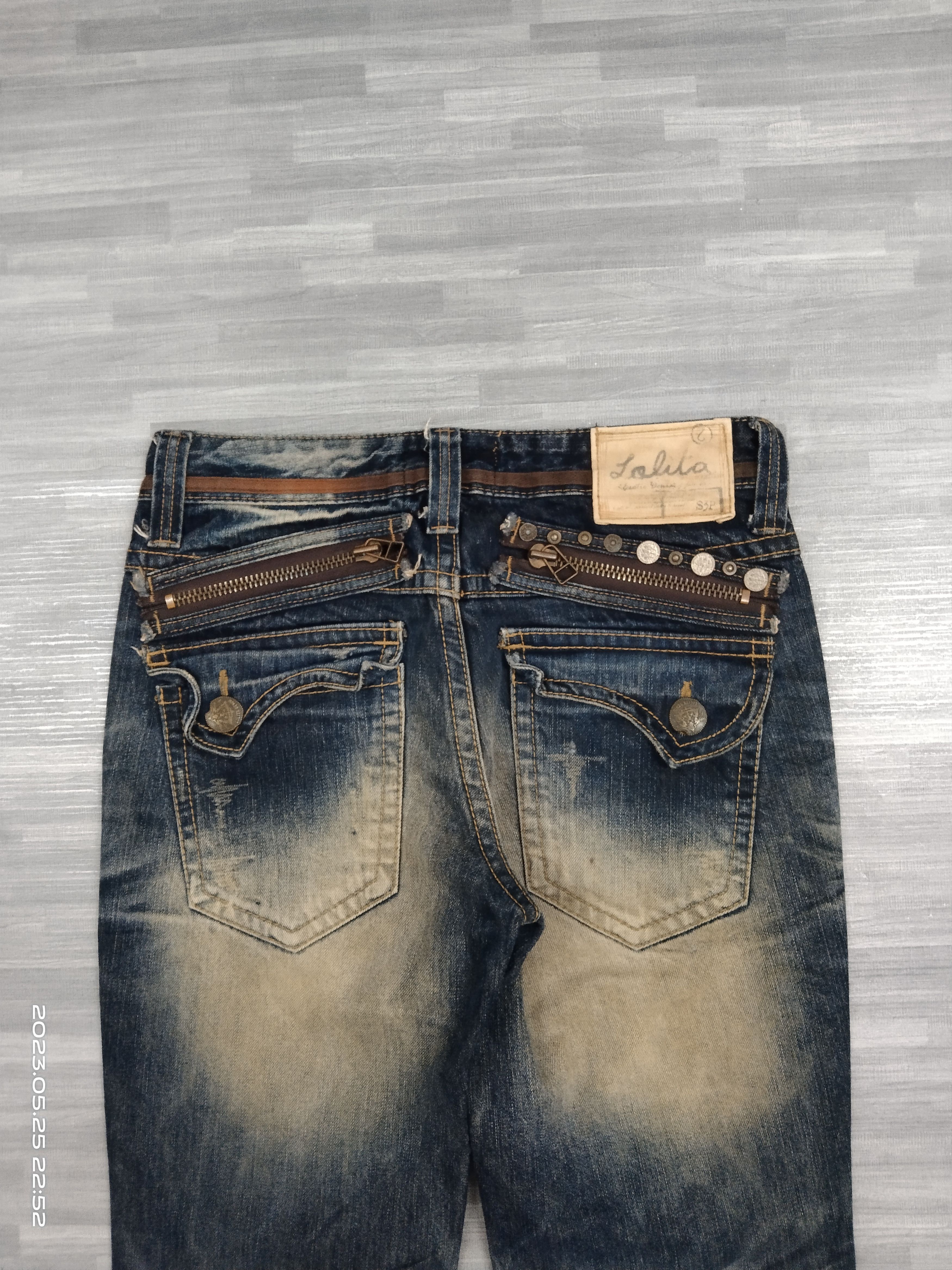 If Six Was Nine × Rusty SiCK RUSTY LOLITA DENIM PANTS Size US 30 / EU 46 - 5 Thumbnail