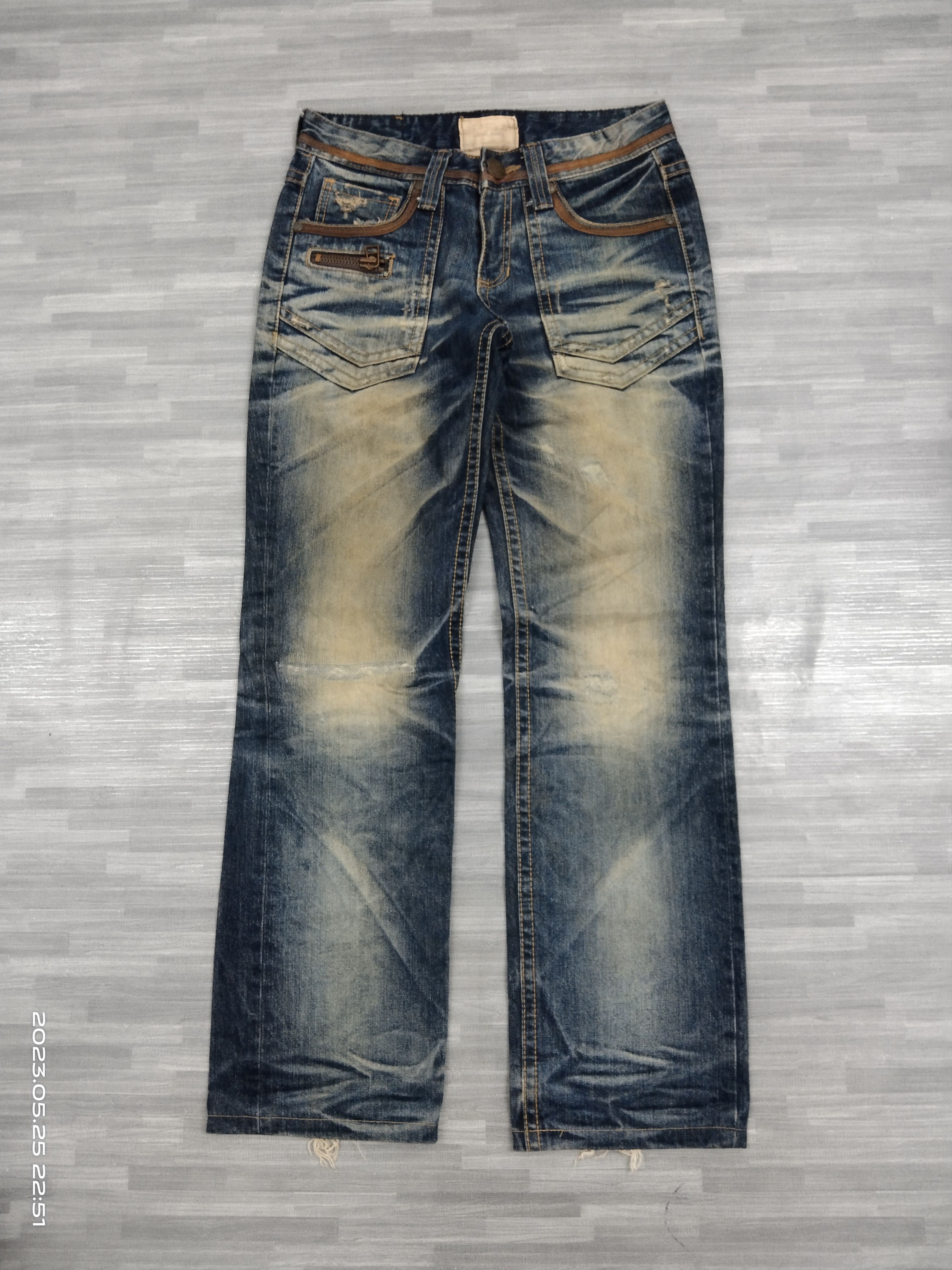If Six Was Nine × Rusty SiCK RUSTY LOLITA DENIM PANTS Size US 30 / EU 46 - 2 Thumbnail