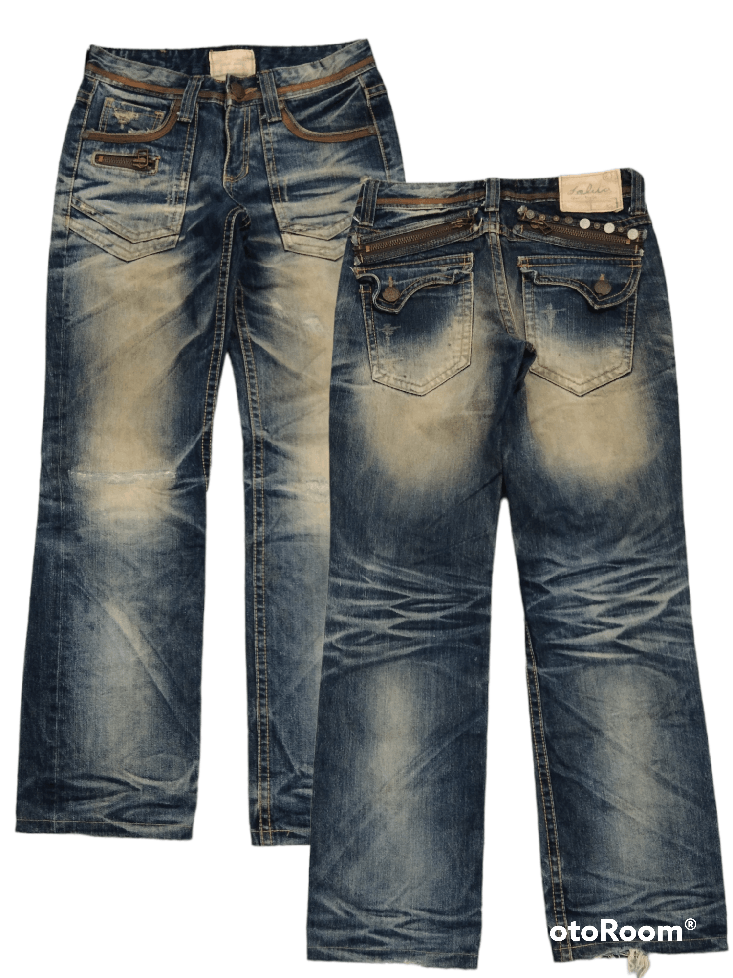 If Six Was Nine × Rusty SiCK RUSTY LOLITA DENIM PANTS Size US 30 / EU 46 - 1 Thumbnail