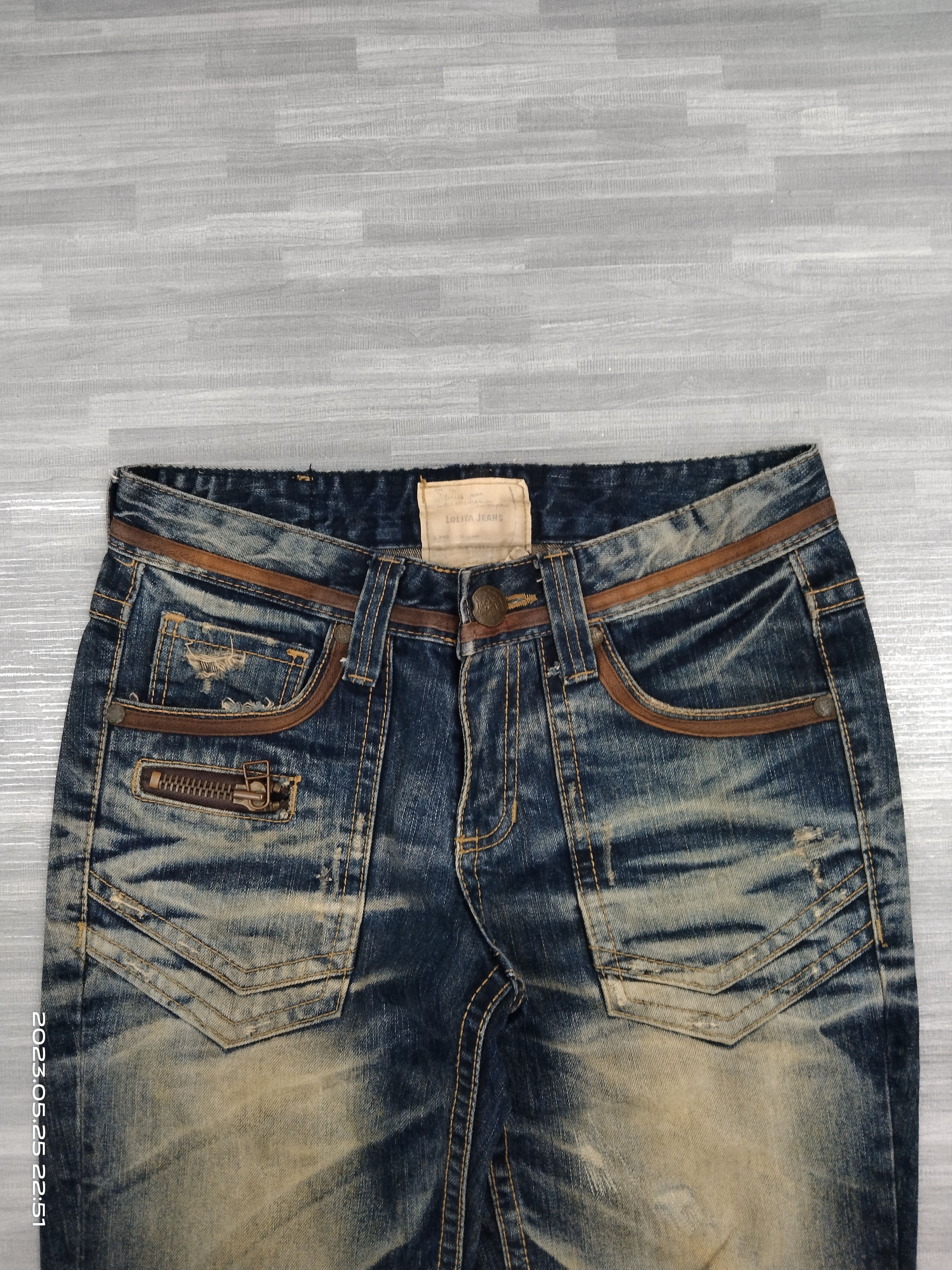 If Six Was Nine × Rusty SiCK RUSTY LOLITA DENIM PANTS Size US 30 / EU 46 - 4 Thumbnail