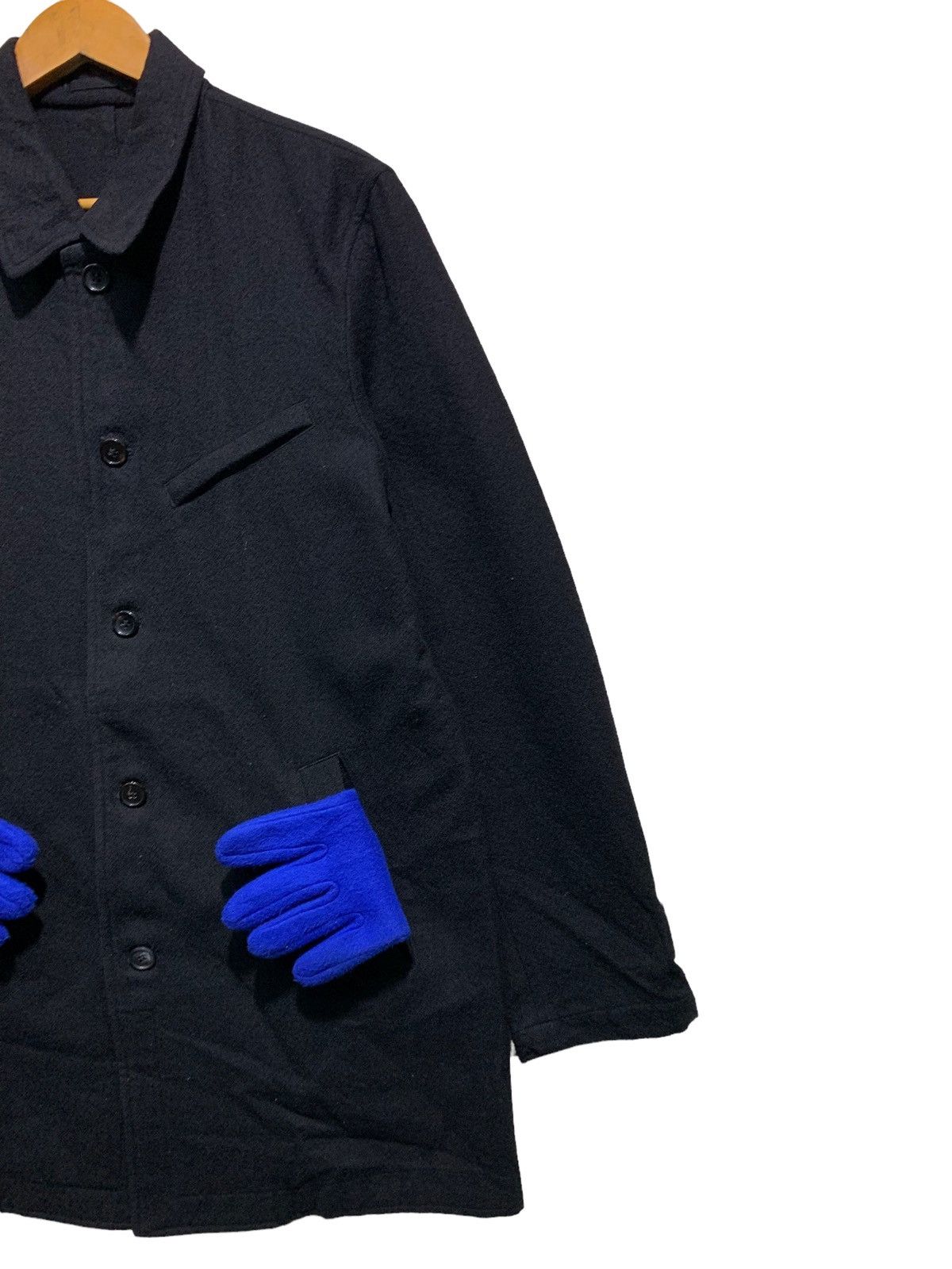 Comme des Garcons × Comme des Garcons Homme 🔥CdGH AD2001 WOOL BLACK JACKETS Size US M / EU 48-50 / 2 - 4 Thumbnail