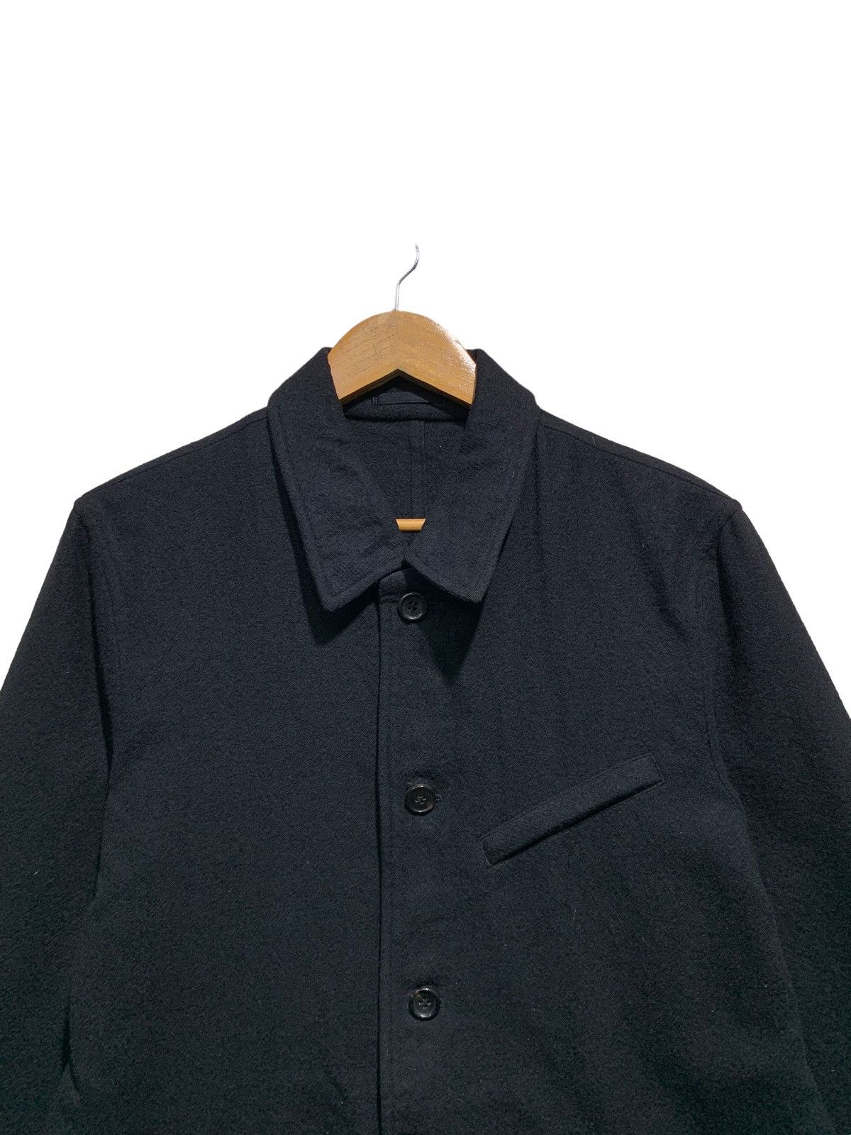 Comme des Garcons × Comme des Garcons Homme 🔥CdGH AD2001 WOOL BLACK JACKETS Size US M / EU 48-50 / 2 - 6 Thumbnail