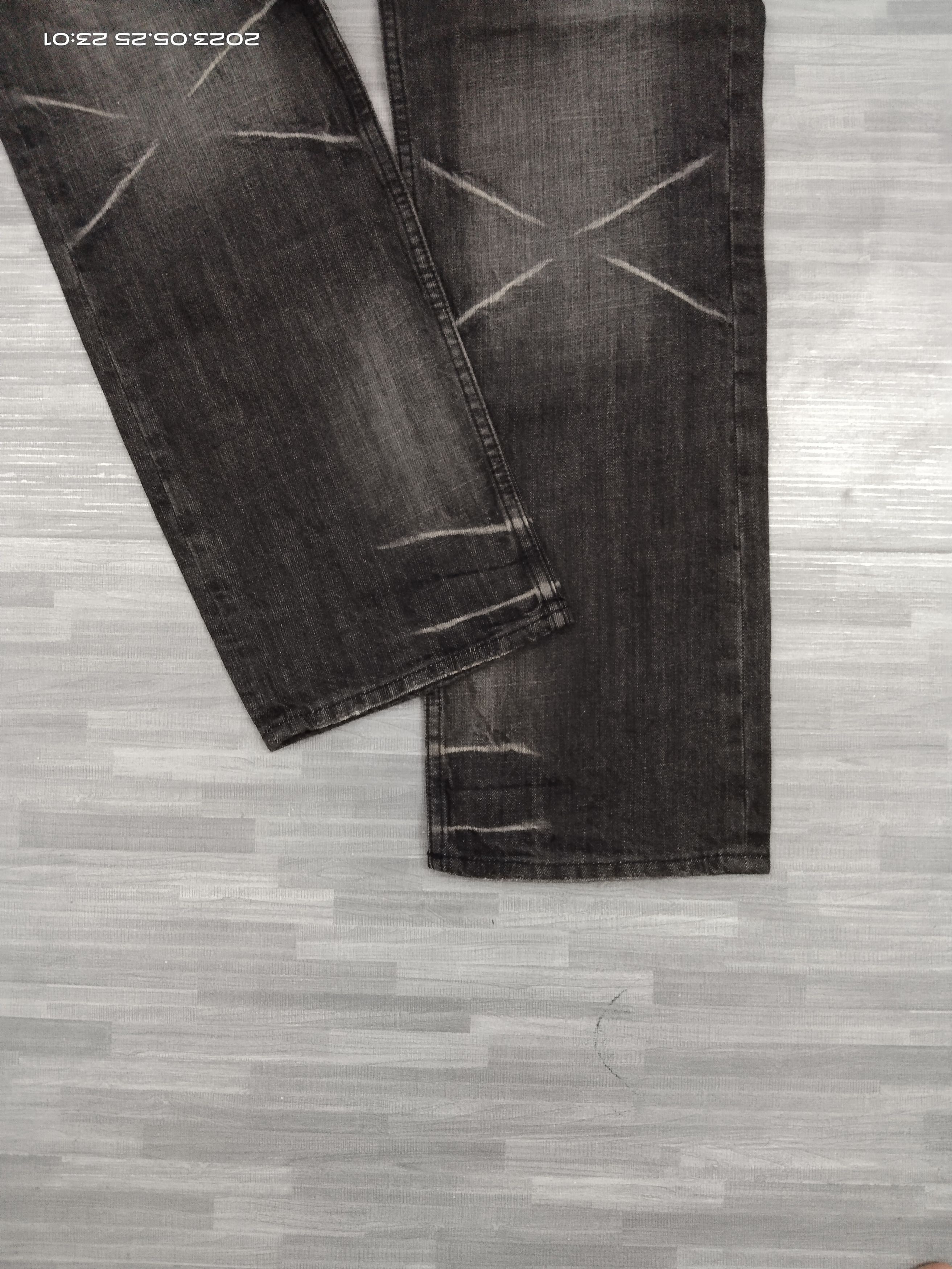 If Six Was Nine SiCK WASHED BLACK ORIRIN DENIM PANTS Size US 32 / EU 48 - 6 Thumbnail