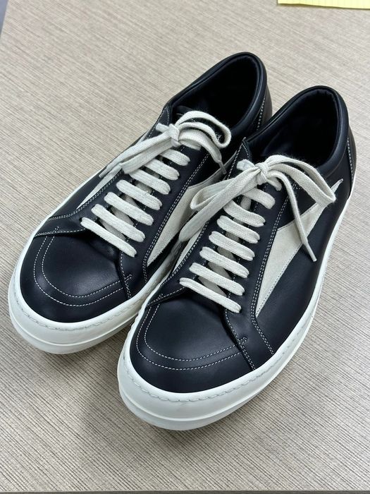 Rick Owens Rick Owen Strobe Vans Leather version | Grailed