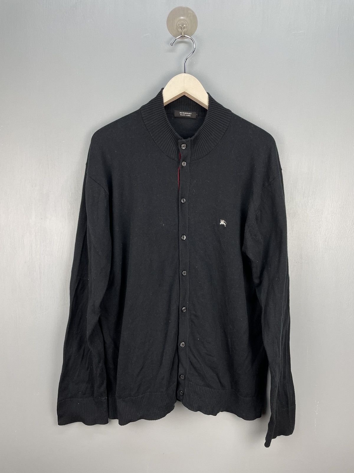 Black Label × Burberry Burberry Black Label button up sweater Size US L / EU 52-54 / 3 - 1 Thumbnail