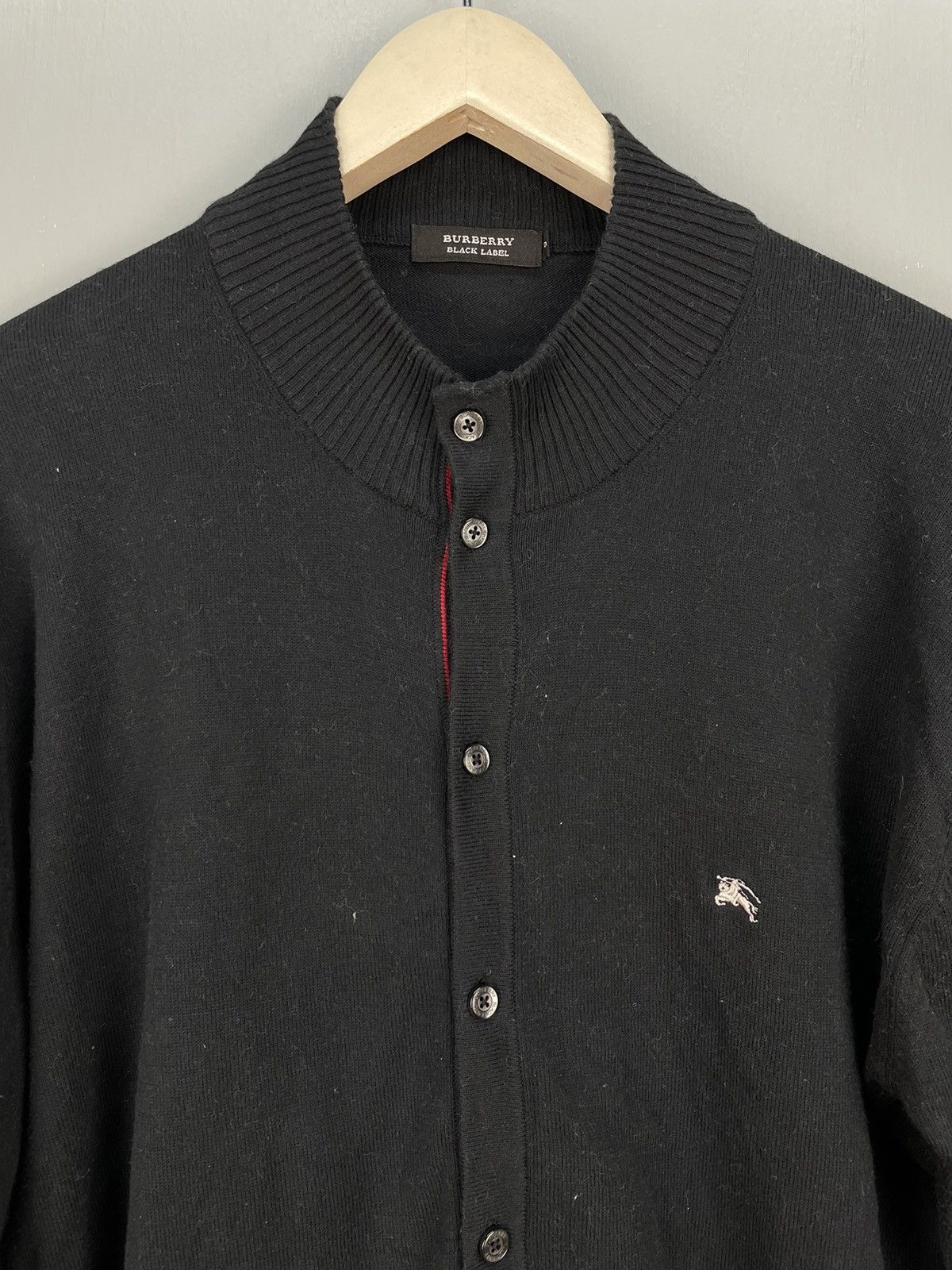 Black Label × Burberry Burberry Black Label button up sweater Size US L / EU 52-54 / 3 - 3 Thumbnail