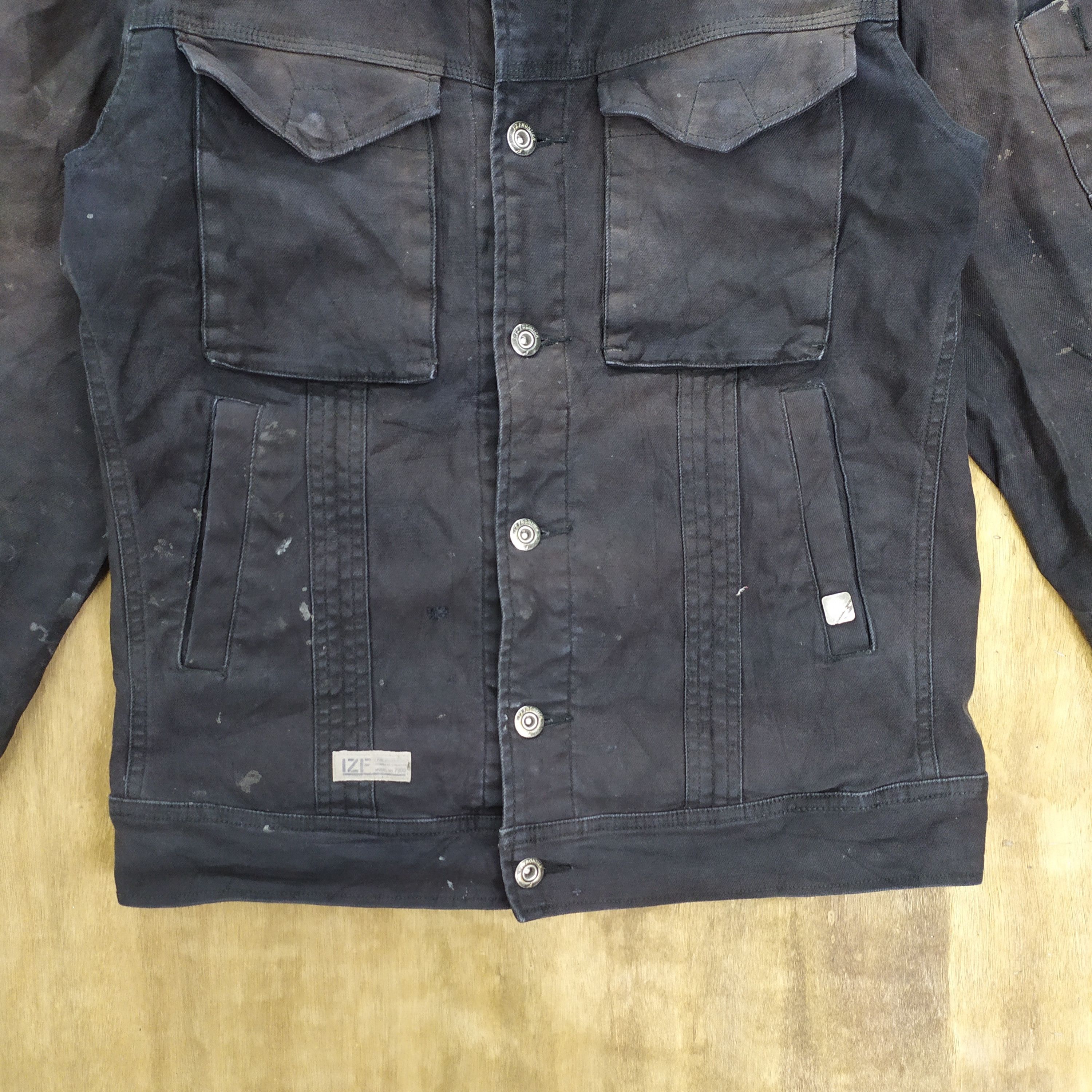 Japanese Brand IZ FRONTIER 5 POCKET DENIM JACKET /FADED COLOUR Size US S / EU 44-46 / 1 - 5 Thumbnail