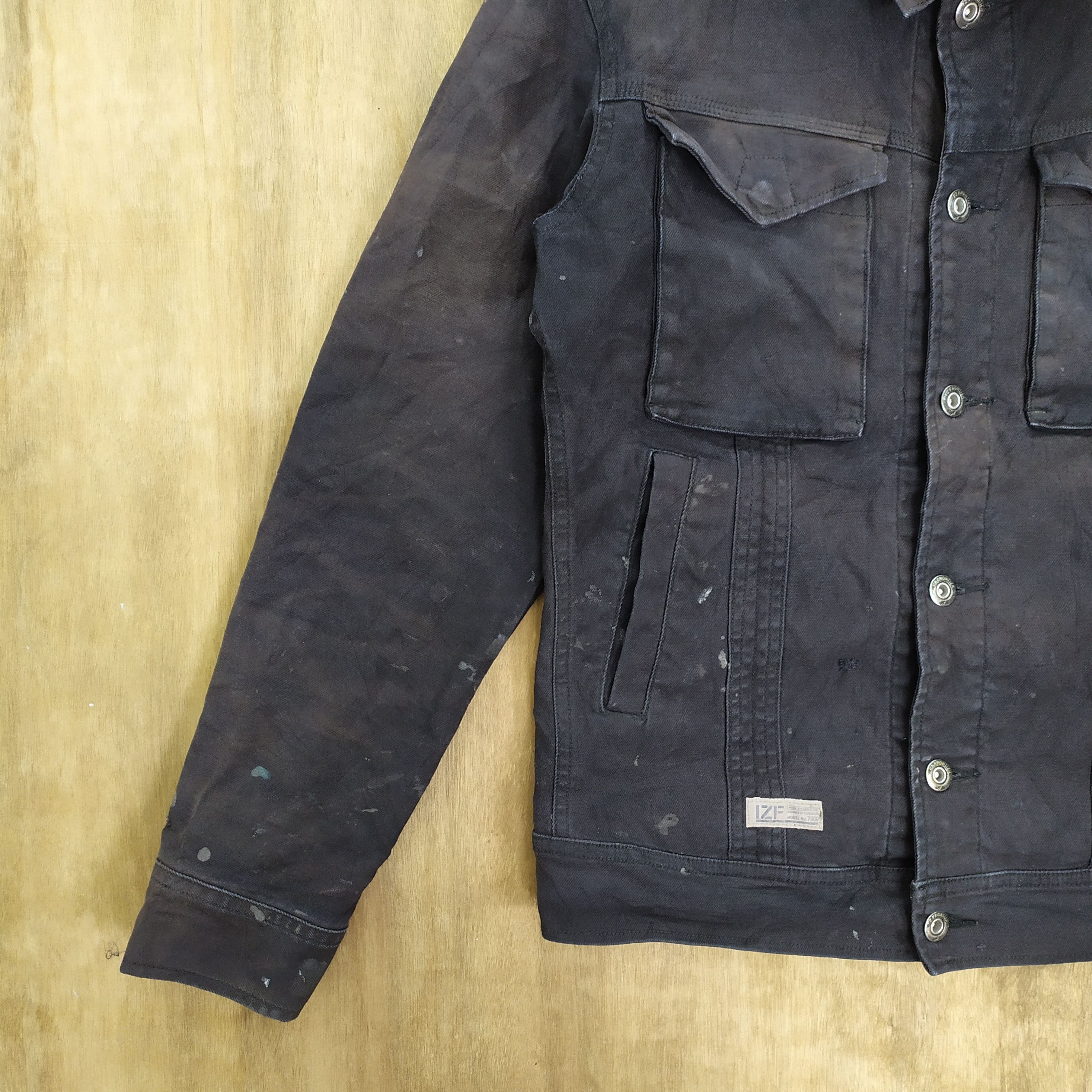 Japanese Brand IZ FRONTIER 5 POCKET DENIM JACKET /FADED COLOUR Size US S / EU 44-46 / 1 - 3 Thumbnail