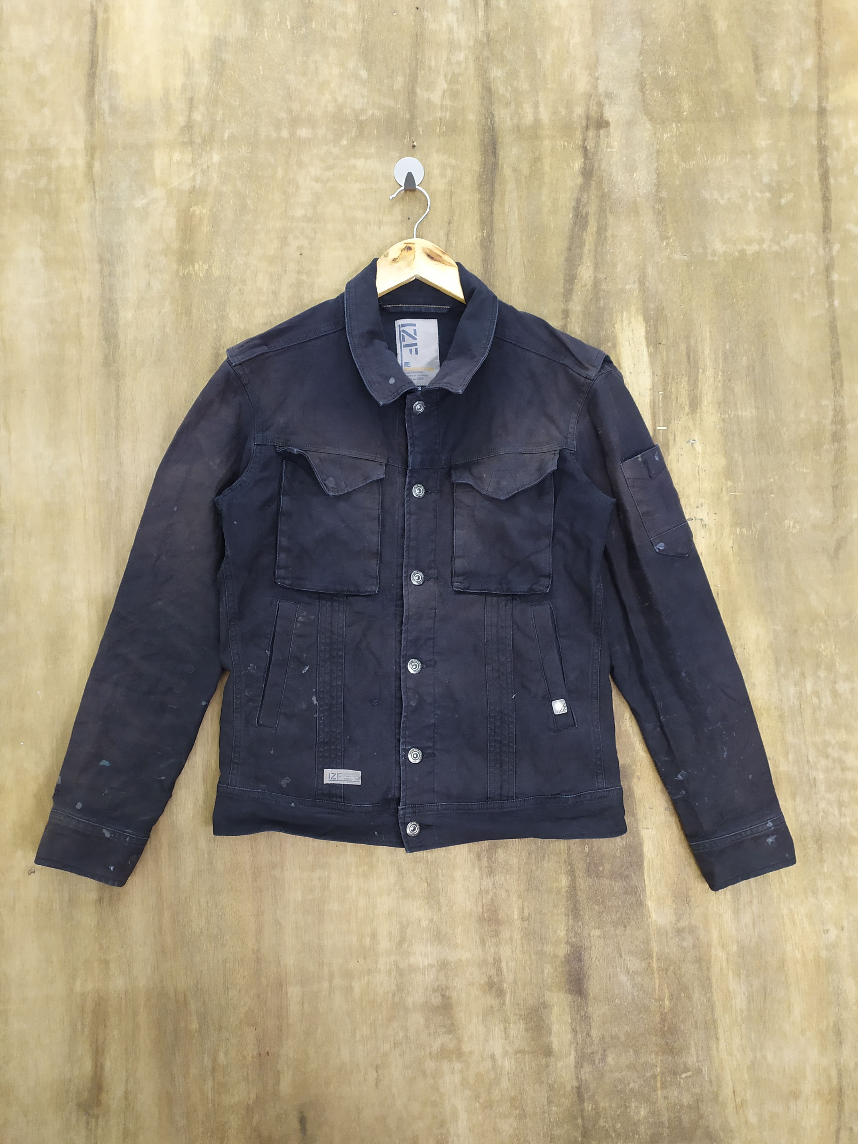 Japanese Brand IZ FRONTIER 5 POCKET DENIM JACKET /FADED COLOUR Size US S / EU 44-46 / 1 - 1 Thumbnail